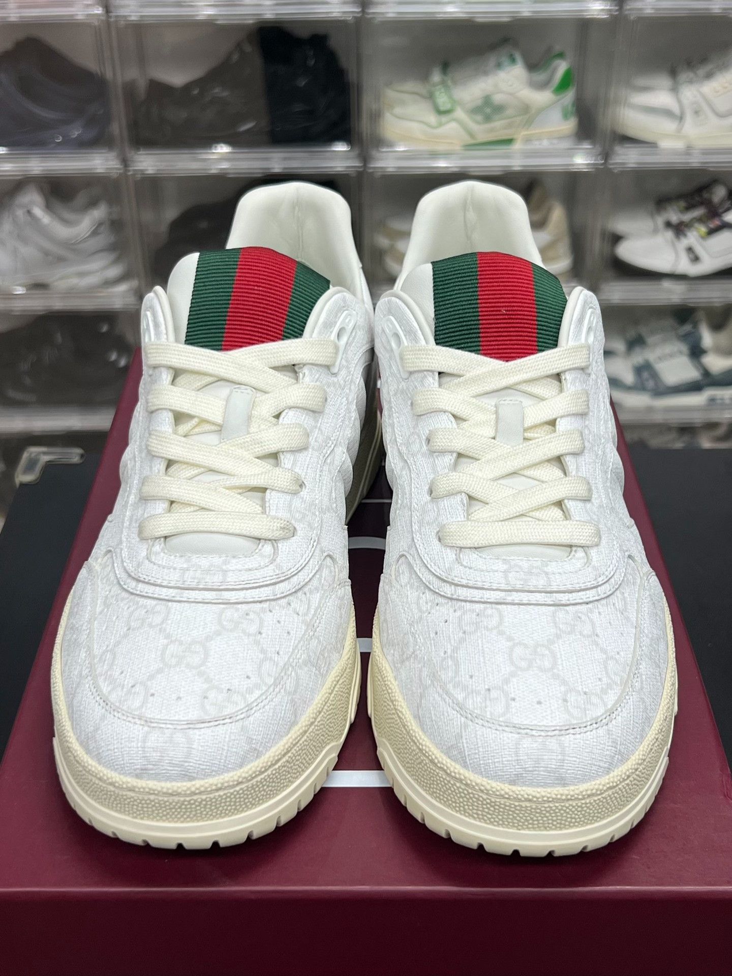 Gucci Gucci White Lowtop Sneakers 10 Men Size US 10 / EU 43 - 2 Thumbnail