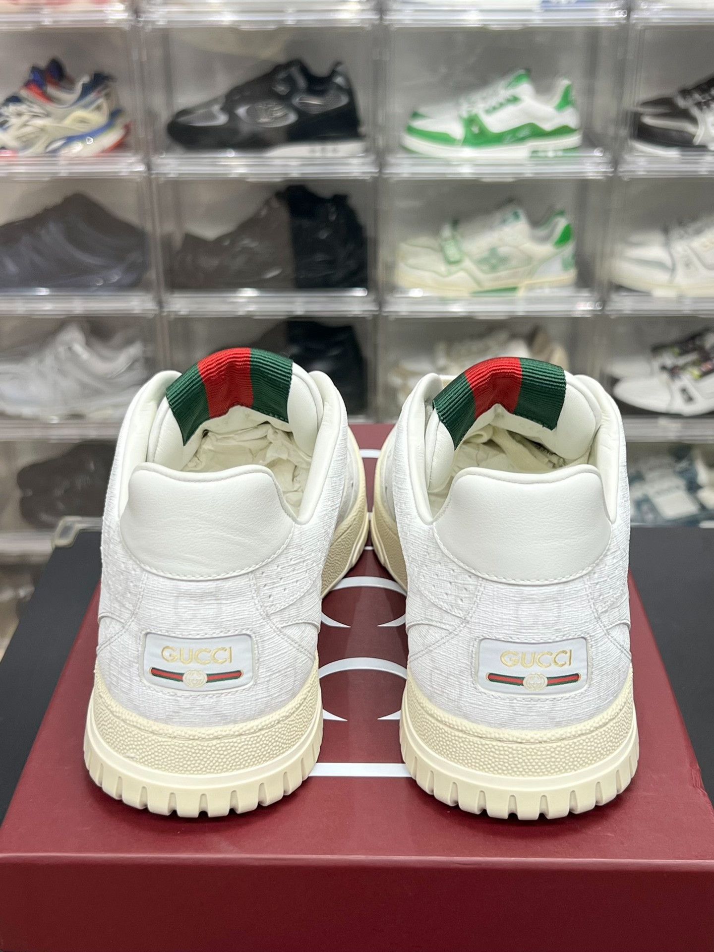 Gucci Gucci White Lowtop Sneakers 10 Men Size US 10 / EU 43 - 7 Thumbnail