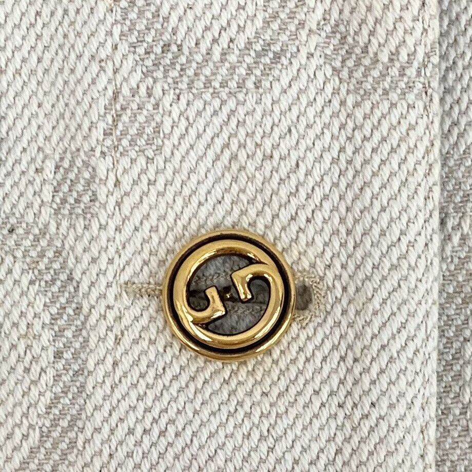 Gucci Gucci Logo Jacquard Short Sleeve Jacket IT 40 Size S / US 4 / IT 40 - 6 Thumbnail