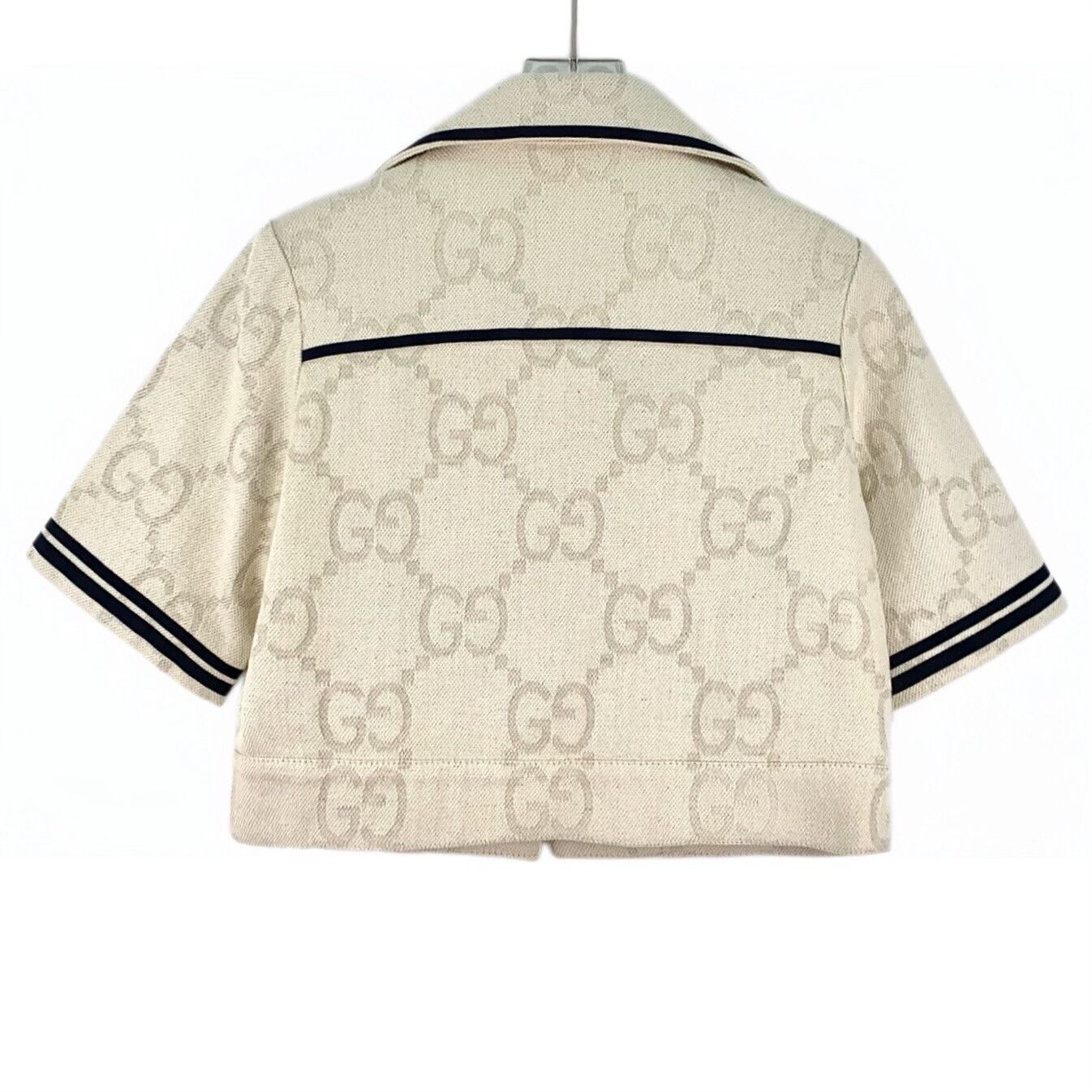 Gucci Gucci Logo Jacquard Short Sleeve Jacket IT 40 Size S / US 4 / IT 40 - 3 Thumbnail
