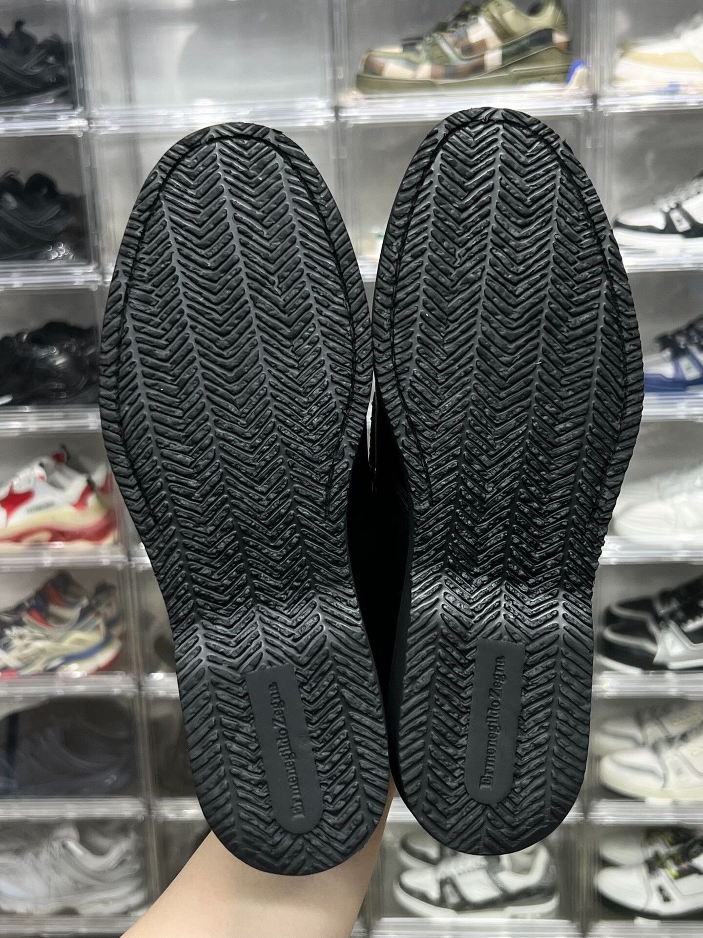 Ermenegildo Zegna Ermenegildo Zegna Leather Black Slip Ons 7.5 Men Size US 7.5 / EU 40-41 - 7 Thumbnail
