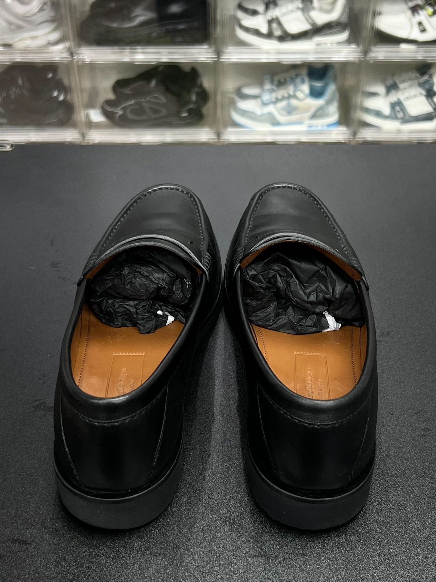 Ermenegildo Zegna Ermenegildo Zegna Leather Black Slip Ons 7.5 Men Size US 7.5 / EU 40-41 - 6 Thumbnail