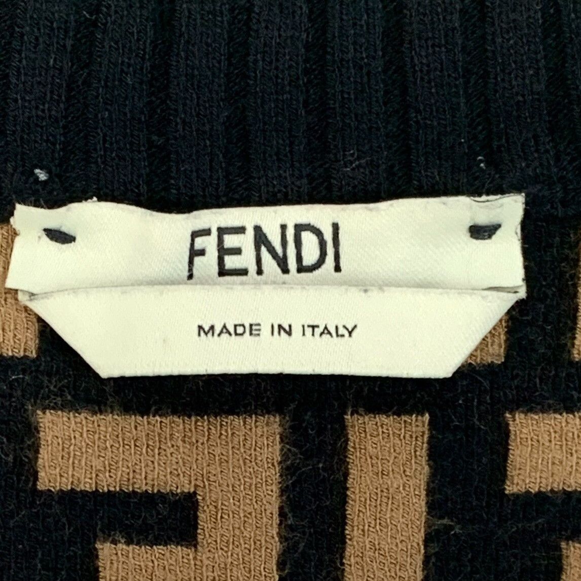 Fendi Fendi Zucca Monogram Short Sleeve Knit Sweater IT 44 Size M / US 6-8 / IT 42-44 - 6 Thumbnail