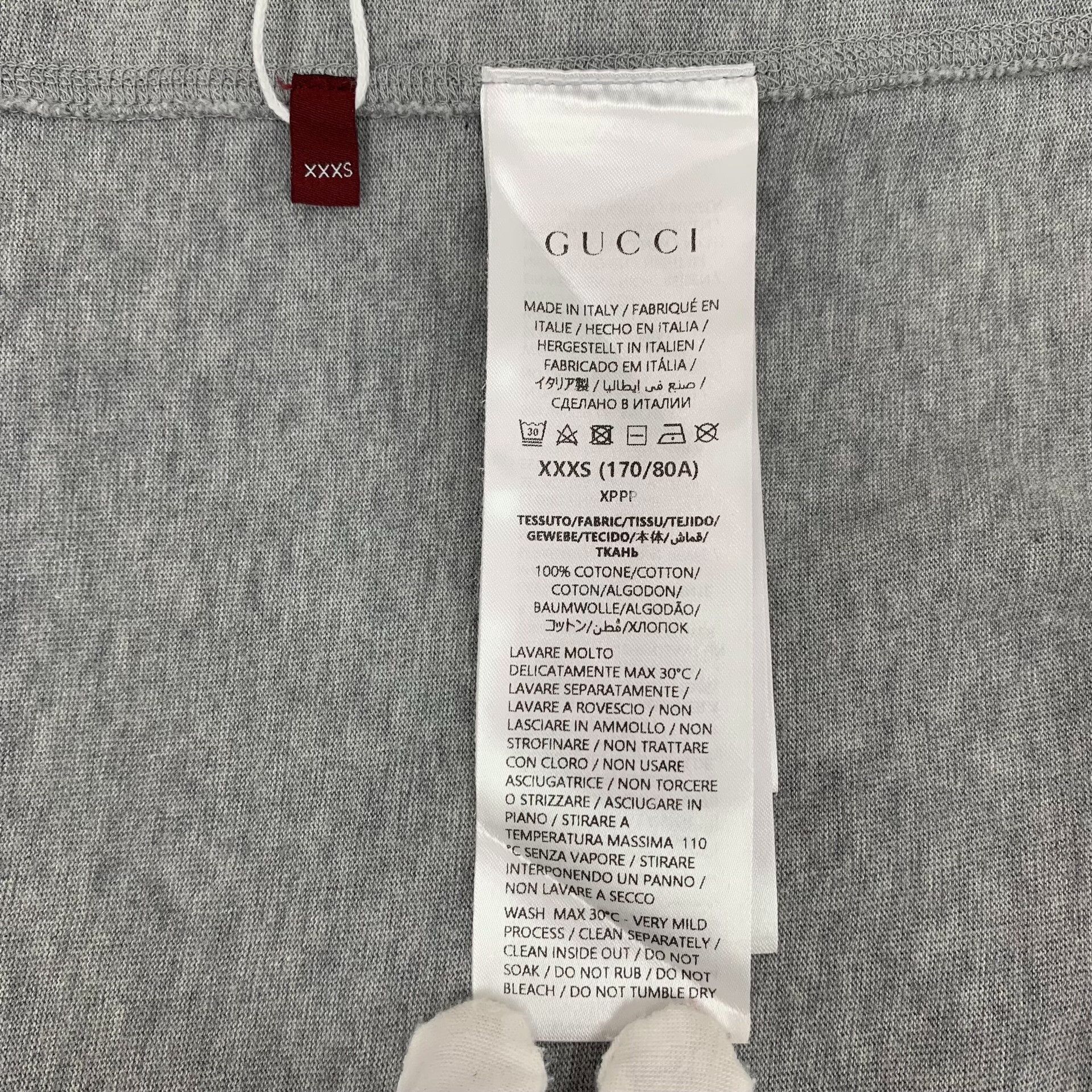 Gucci Gucci Neon Interlocking G Logo T-Shirt US XXS Size US XXS / EU 40 - 7 Thumbnail