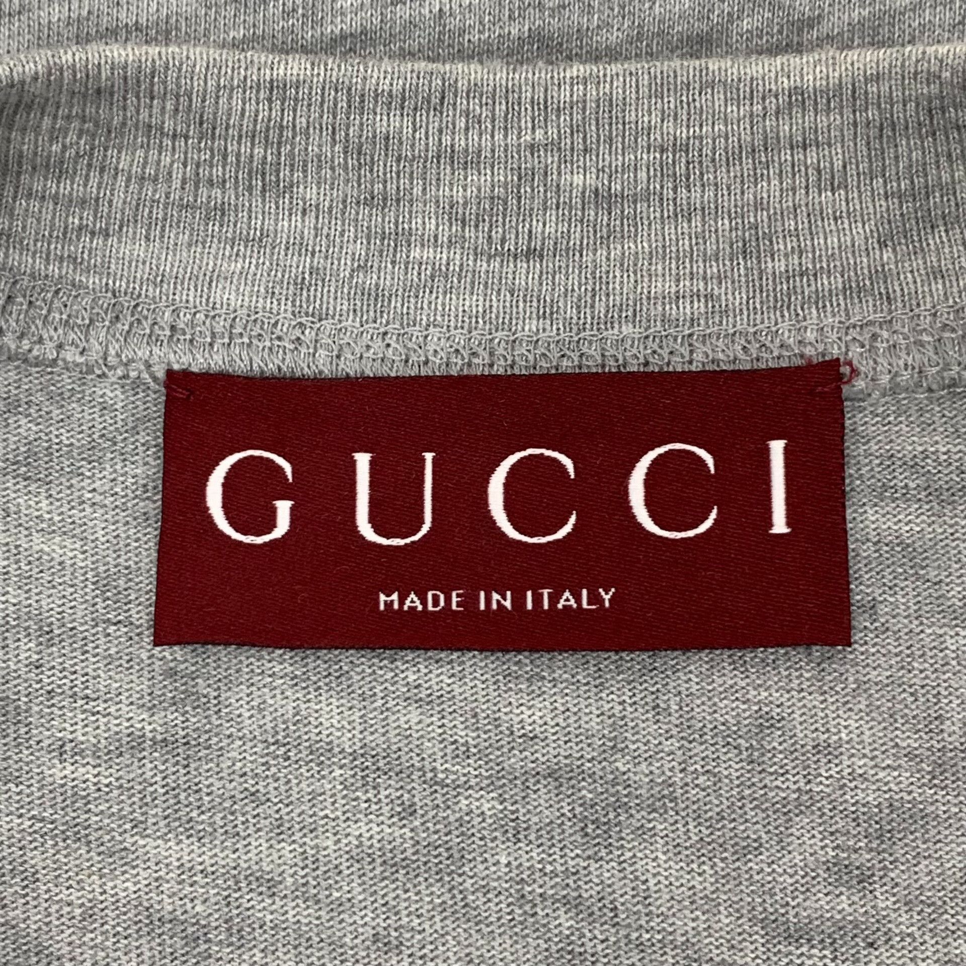 Gucci Gucci Neon Interlocking G Logo T-Shirt US XXS Size US XXS / EU 40 - 6 Thumbnail