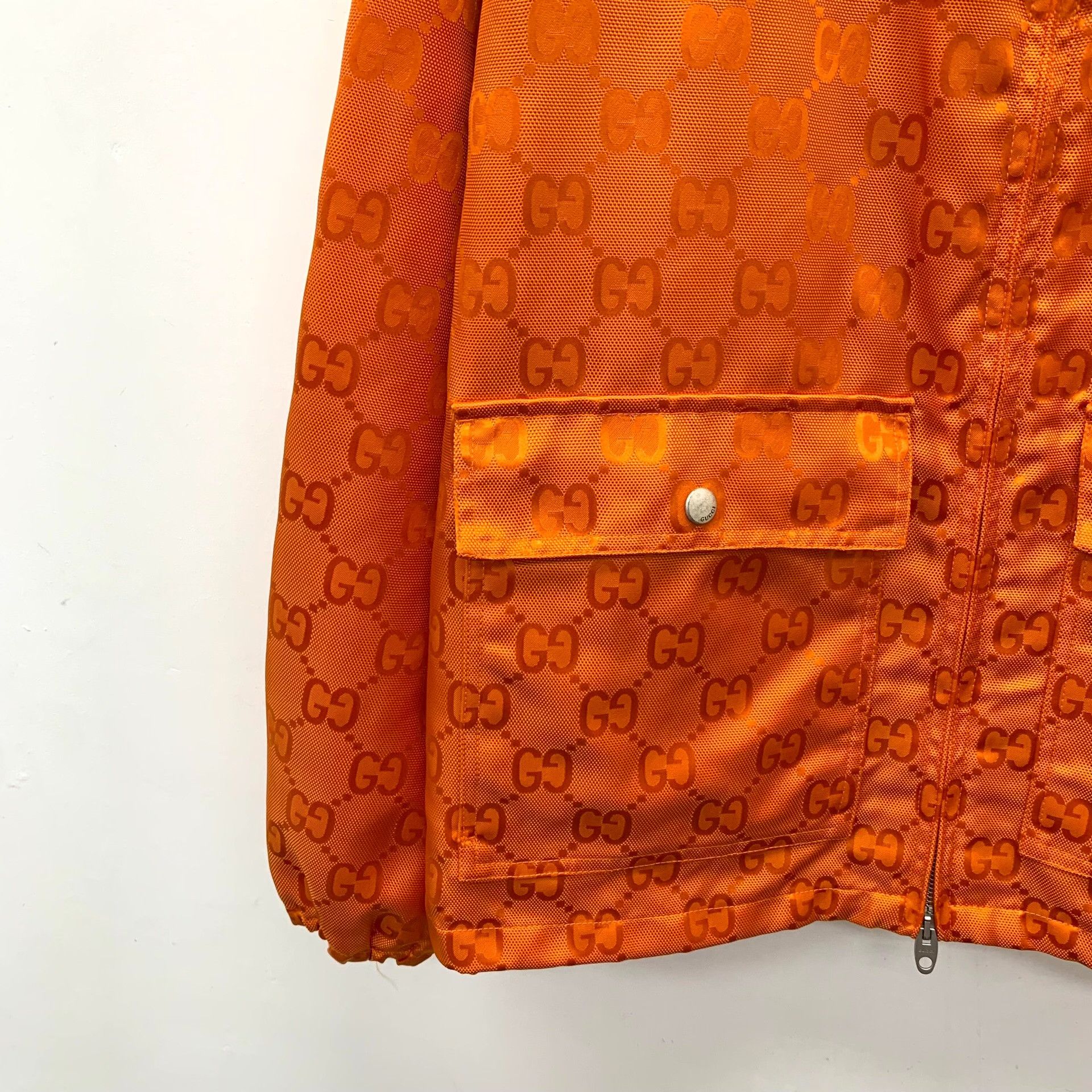 Gucci Gucci GG Monogram Hooded Zip Jacket US XS Size US XS / EU 42 / 0 - 5 Thumbnail