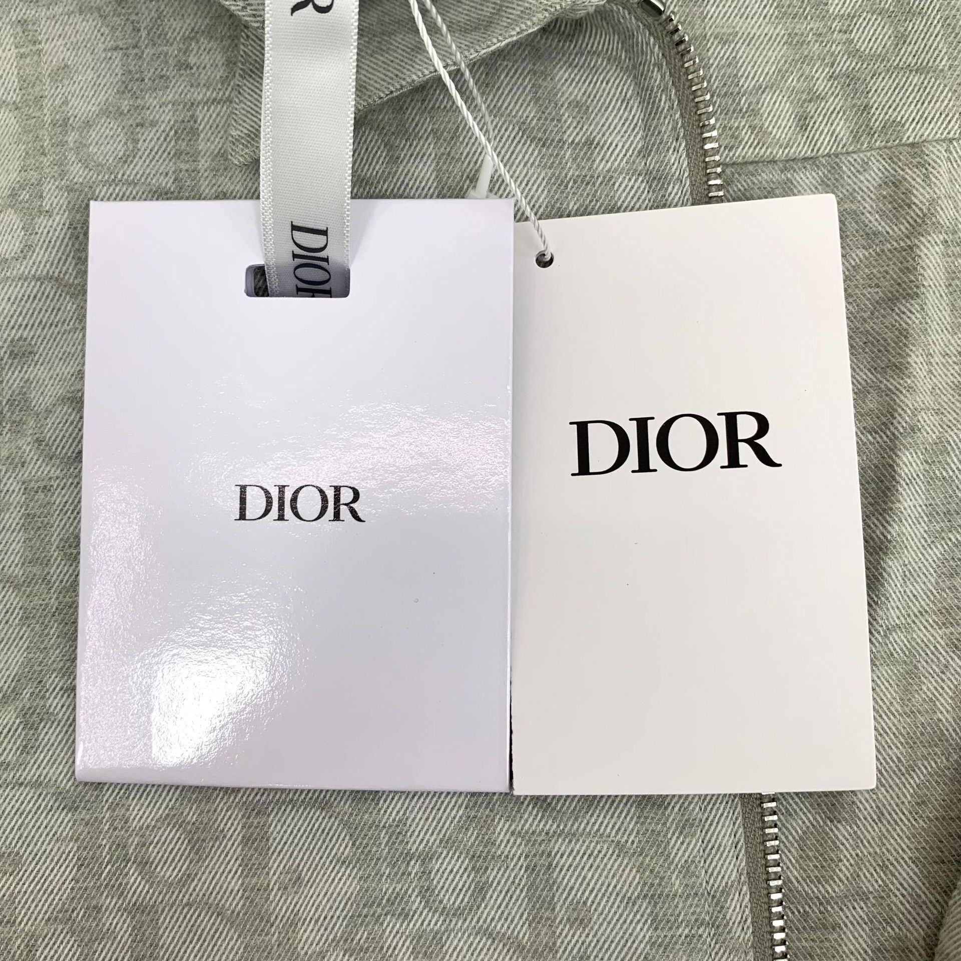 Dior Dior Oblique Half-Zip Shirt 38 Size US S / EU 44-46 / 1 - 9 Thumbnail