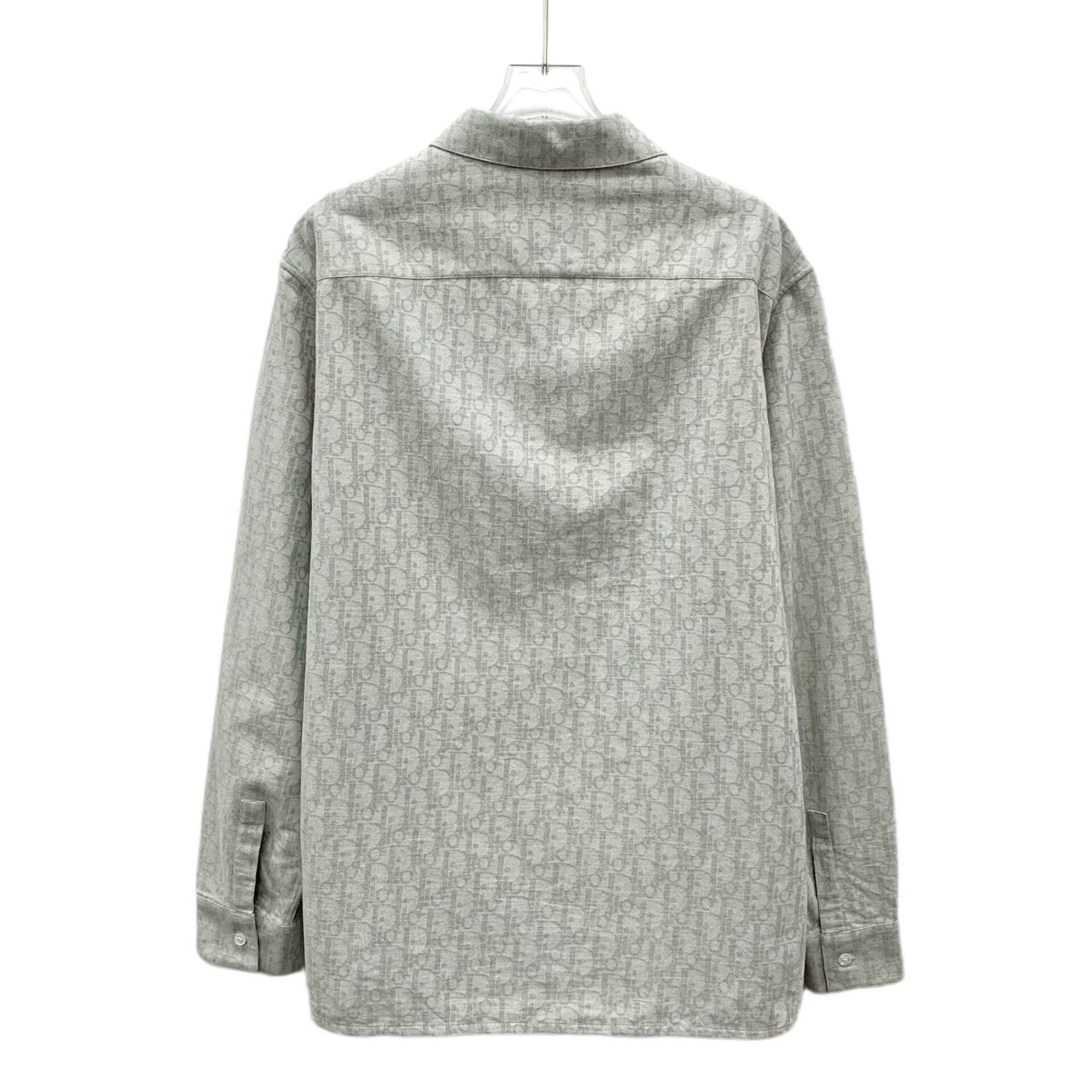 Dior Dior Oblique Half-Zip Shirt 38 Size US S / EU 44-46 / 1 - 3 Thumbnail