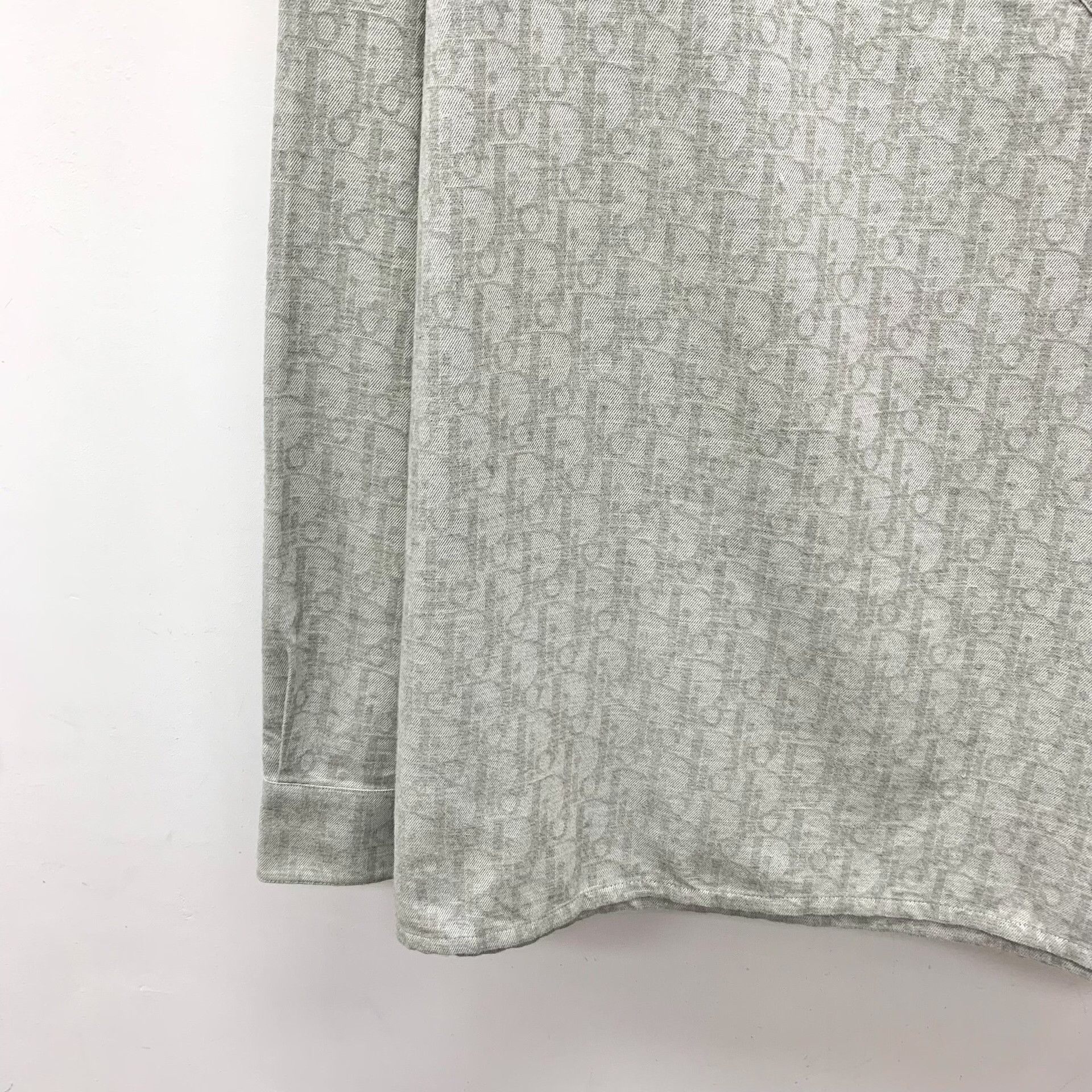 Dior Dior Oblique Half-Zip Shirt 38 Size US S / EU 44-46 / 1 - 5 Thumbnail