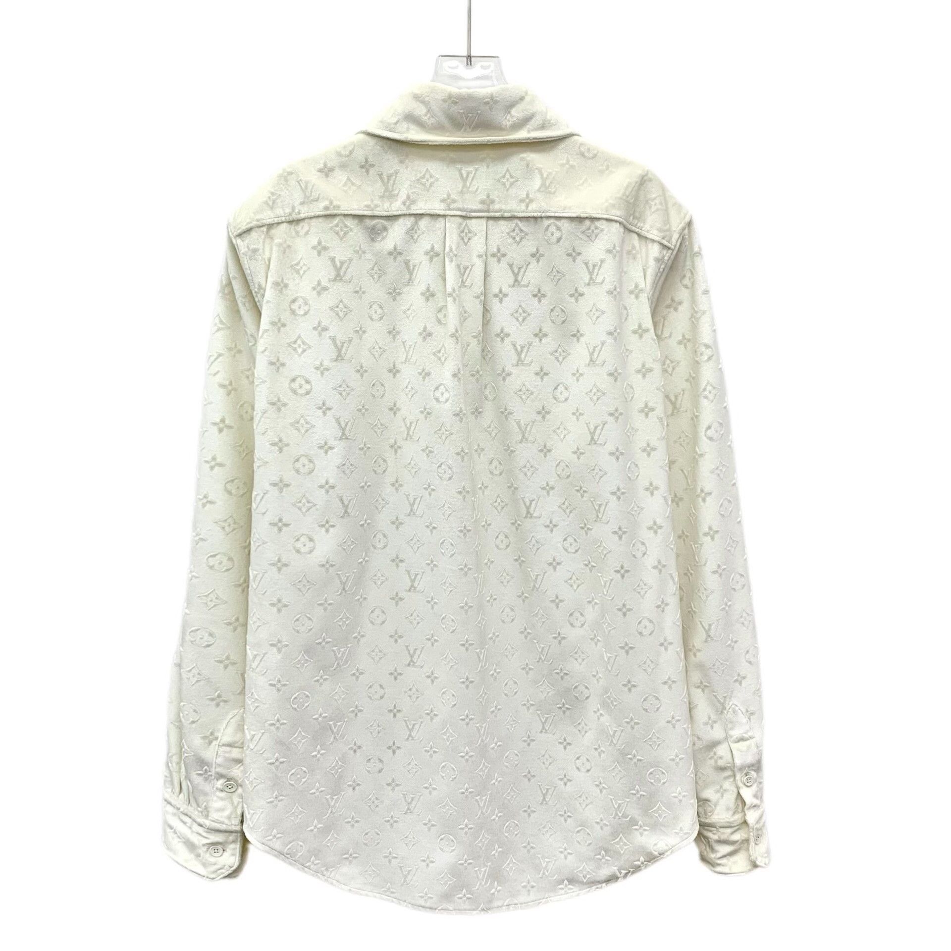 Louis Vuitton Louis Vuitton Monogram Long Sleeve Shirt XL Size US XL / EU 56 / 4 - 3 Thumbnail