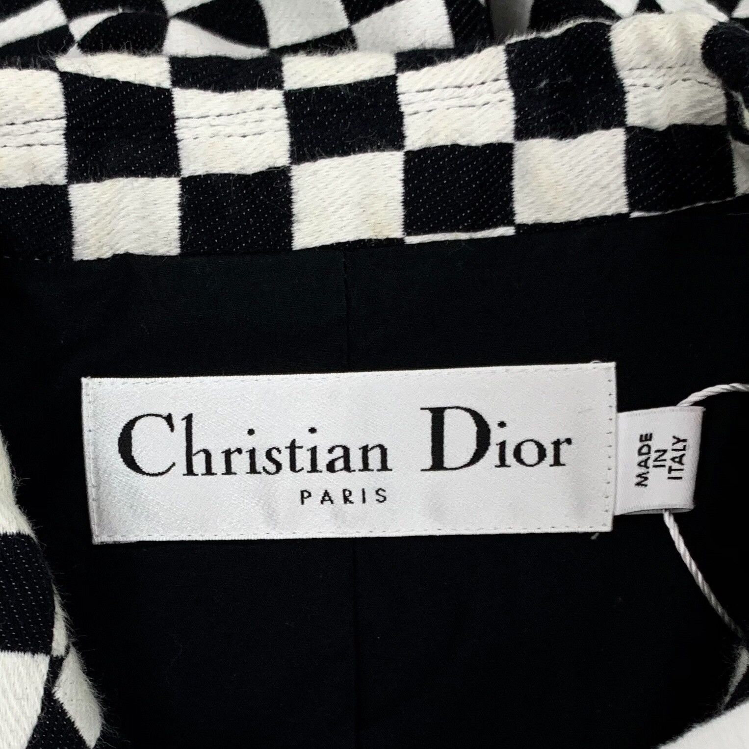 Dior Dior Checkerboard Double-Breasted Jacket FR 38 Size S / US 4 / IT 40 - 6 Thumbnail