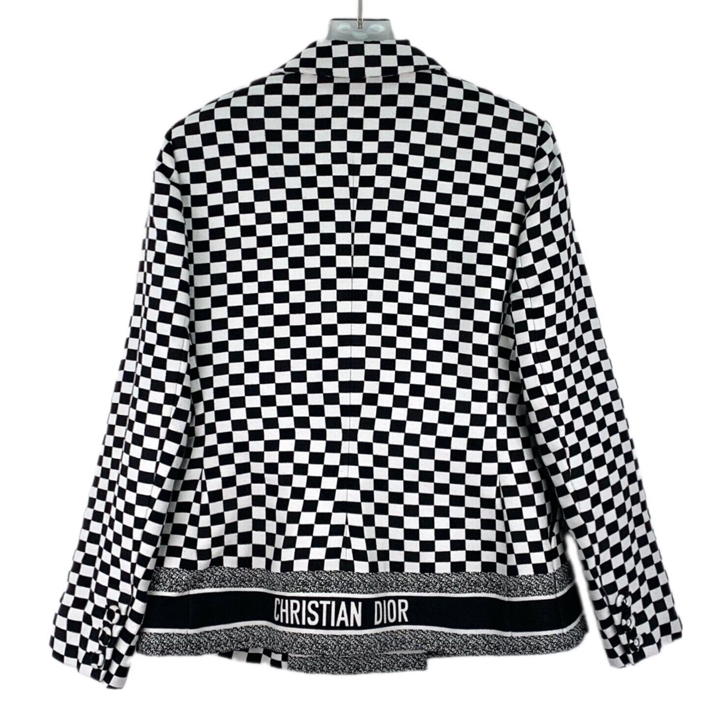 Dior Dior Checkerboard Double-Breasted Jacket FR 38 Size S / US 4 / IT 40 - 3 Thumbnail