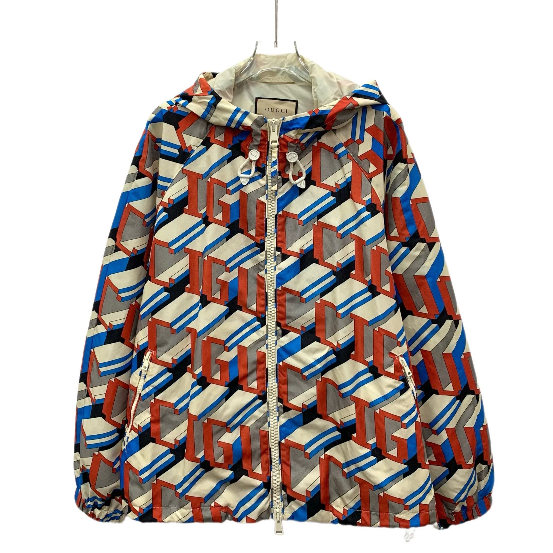 Gucci Gucci Geometric G Print Hooded Jacket 46 Size US S / EU 44-46 / 1 - 2 Thumbnail