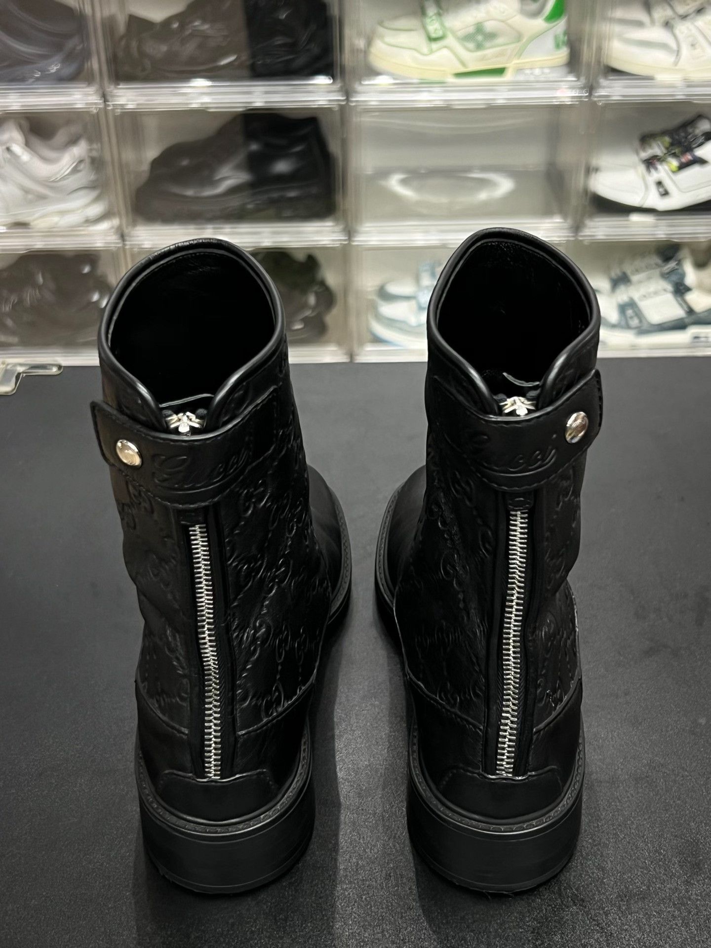Gucci Gucci Leather Black Boots us_6 Women Size US 6 / IT 36 - 6 Thumbnail