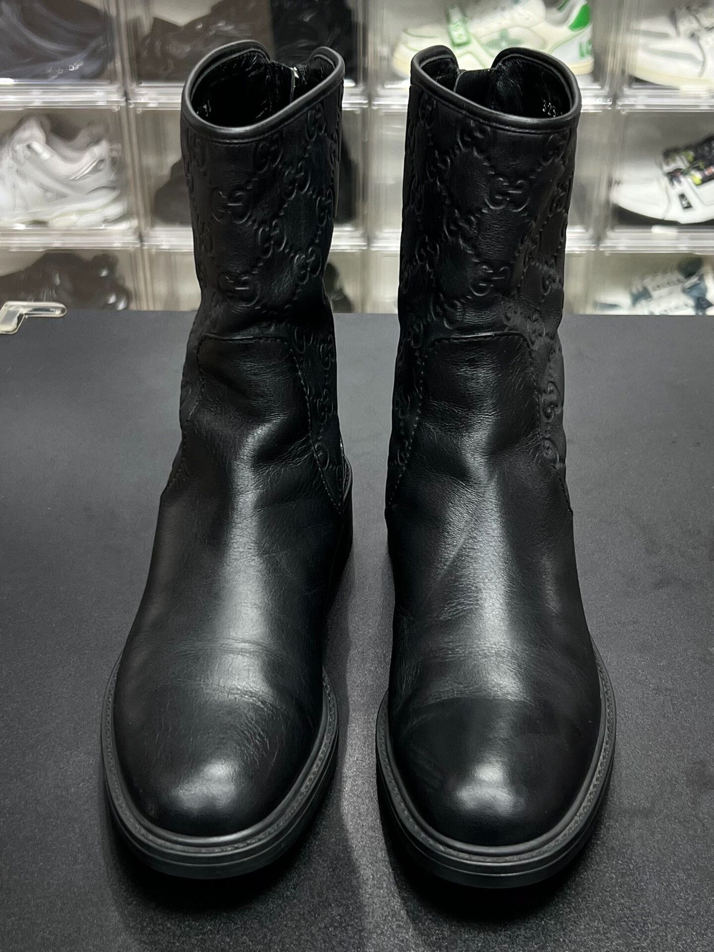 Gucci Gucci Leather Black Boots us_6 Women Size US 6 / IT 36 - 2 Thumbnail