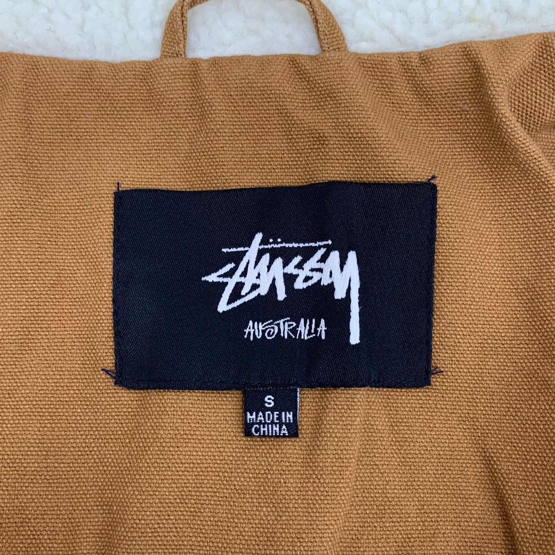 Stussy Stussy Sherpa Collar Canvas Work Jacket S Size US S / EU 44-46 / 1 - 6 Thumbnail