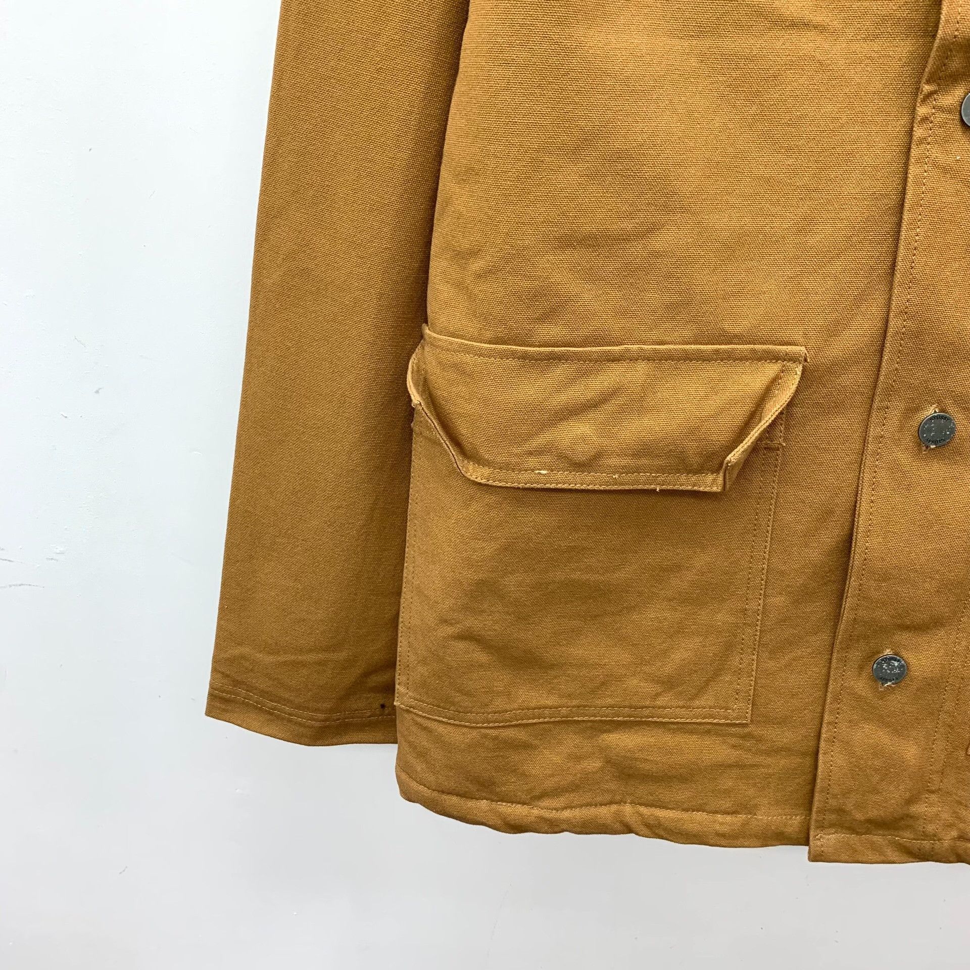 Stussy Stussy Sherpa Collar Canvas Work Jacket S Size US S / EU 44-46 / 1 - 5 Thumbnail