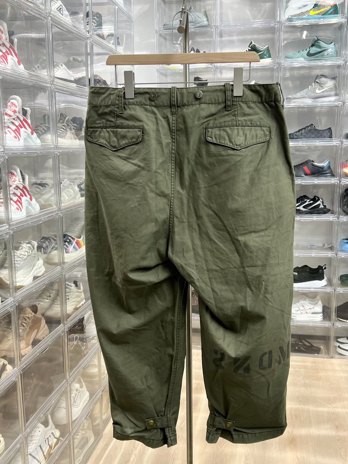 Madness Madness Cargo Green Casual Pants 32 Men Size US 32 / EU 48 - 4 Thumbnail