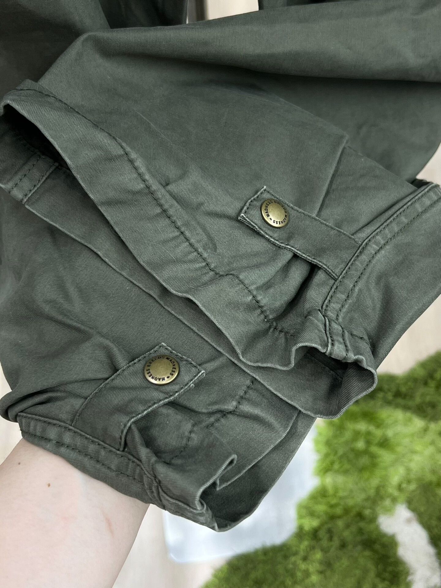 Madness Madness Cargo Green Casual Pants 32 Men Size US 32 / EU 48 - 6 Thumbnail