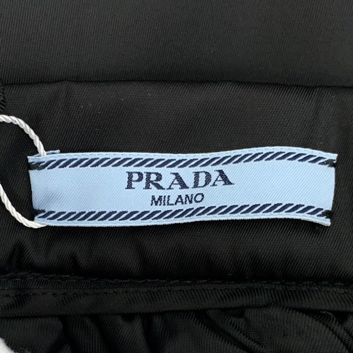 Prada Prada Re-Nylon Triangle Logo Pleated Skirt 38S Size 26" / US 2 / IT 38 - 8 Thumbnail