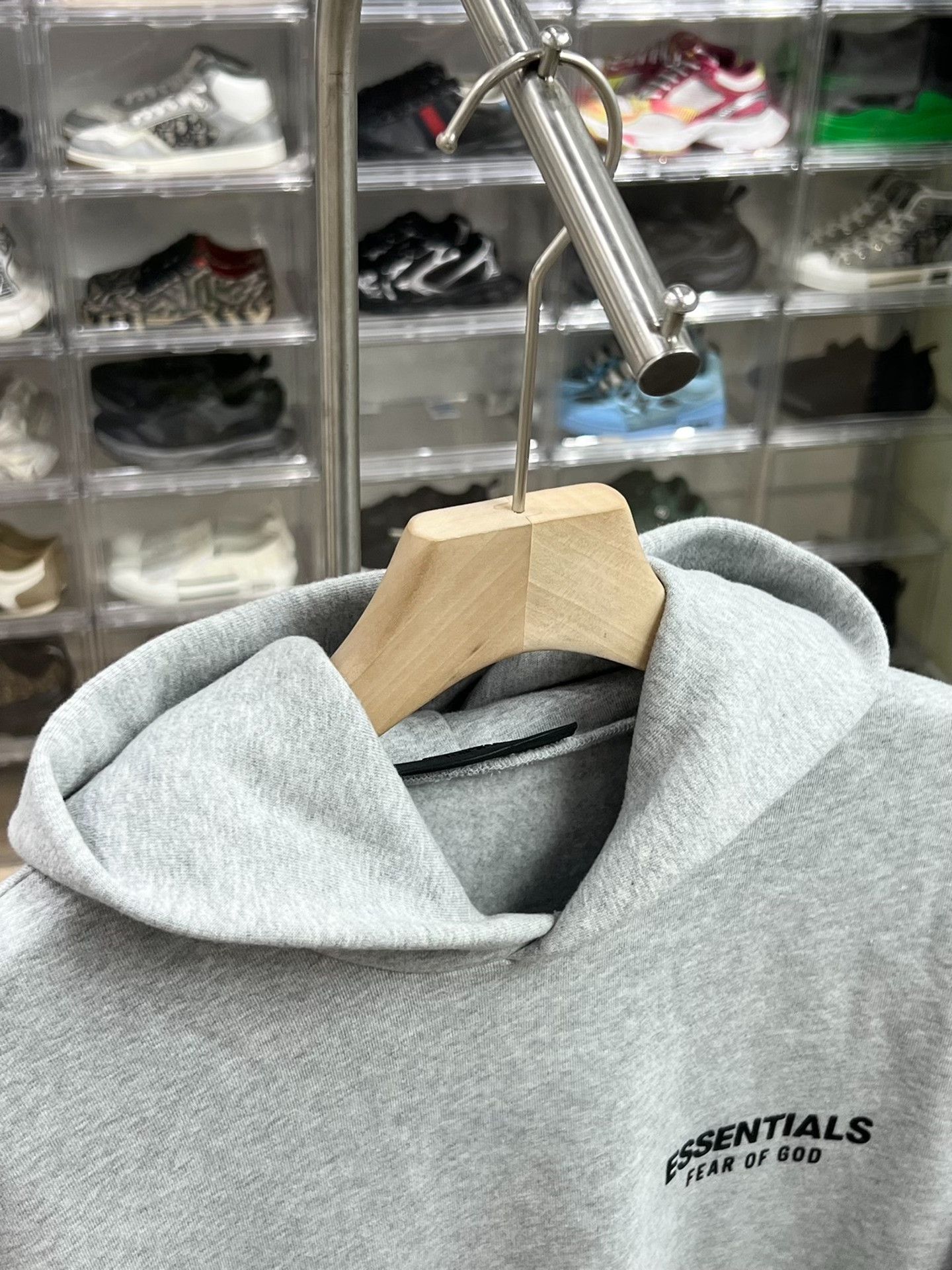Fear of God Fear of God Retro Gray Hoodie L Women Size L / US 10 / IT 46 - 3 Thumbnail