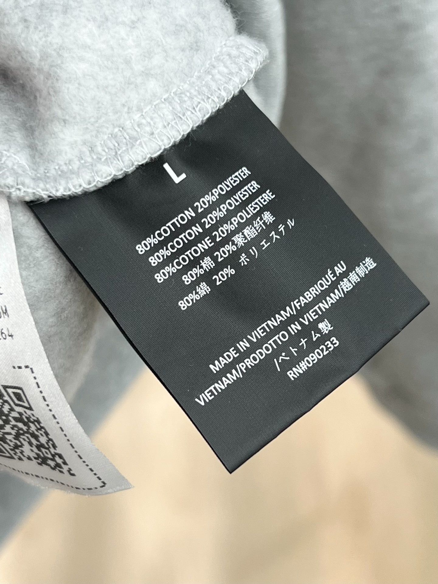 Fear of God Fear of God Retro Gray Hoodie L Women Size L / US 10 / IT 46 - 7 Thumbnail