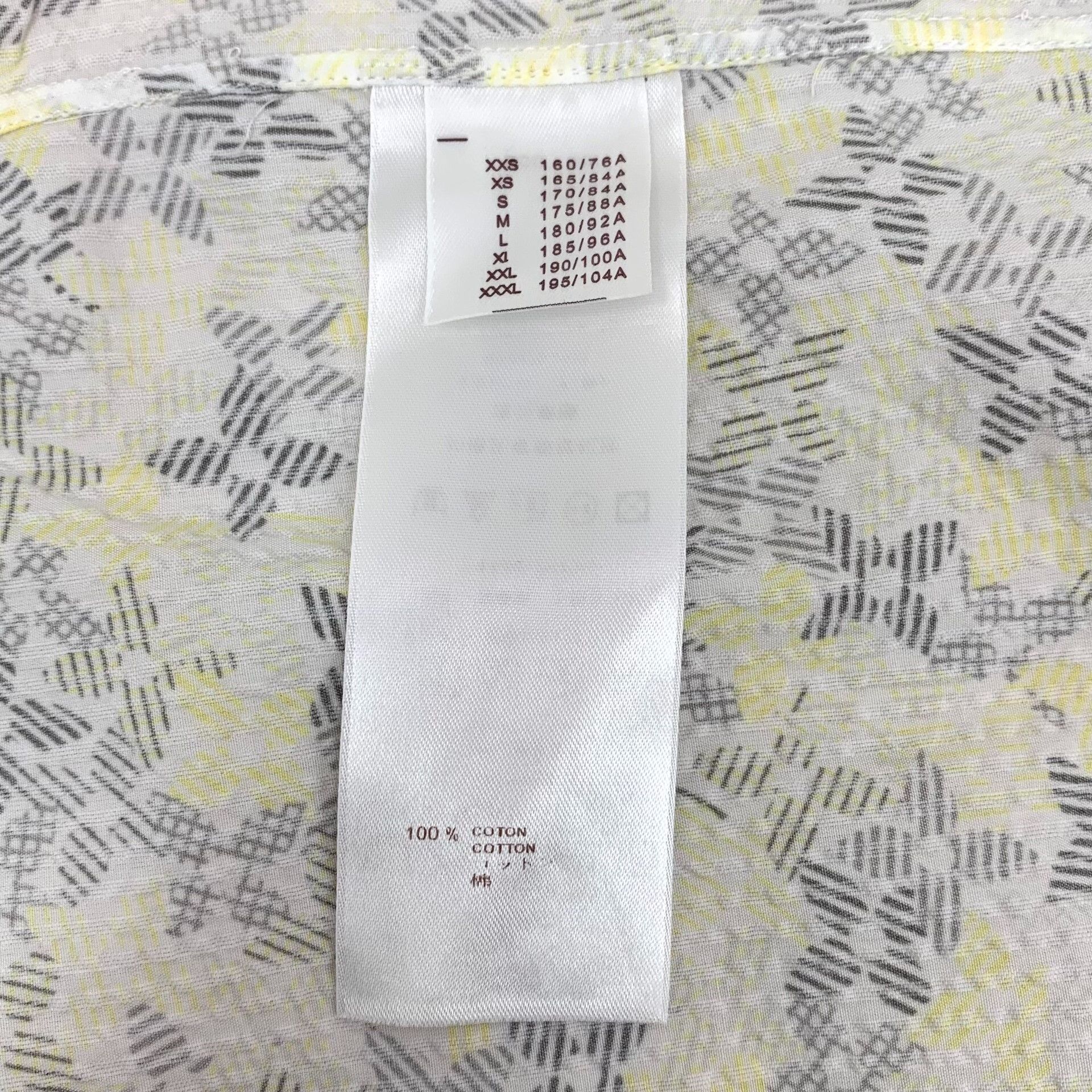 Louis Vuitton Louis Vuitton Monogram Cotton Short Sleeve Shirt L Size US L / EU 52-54 / 3 - 8 Thumbnail