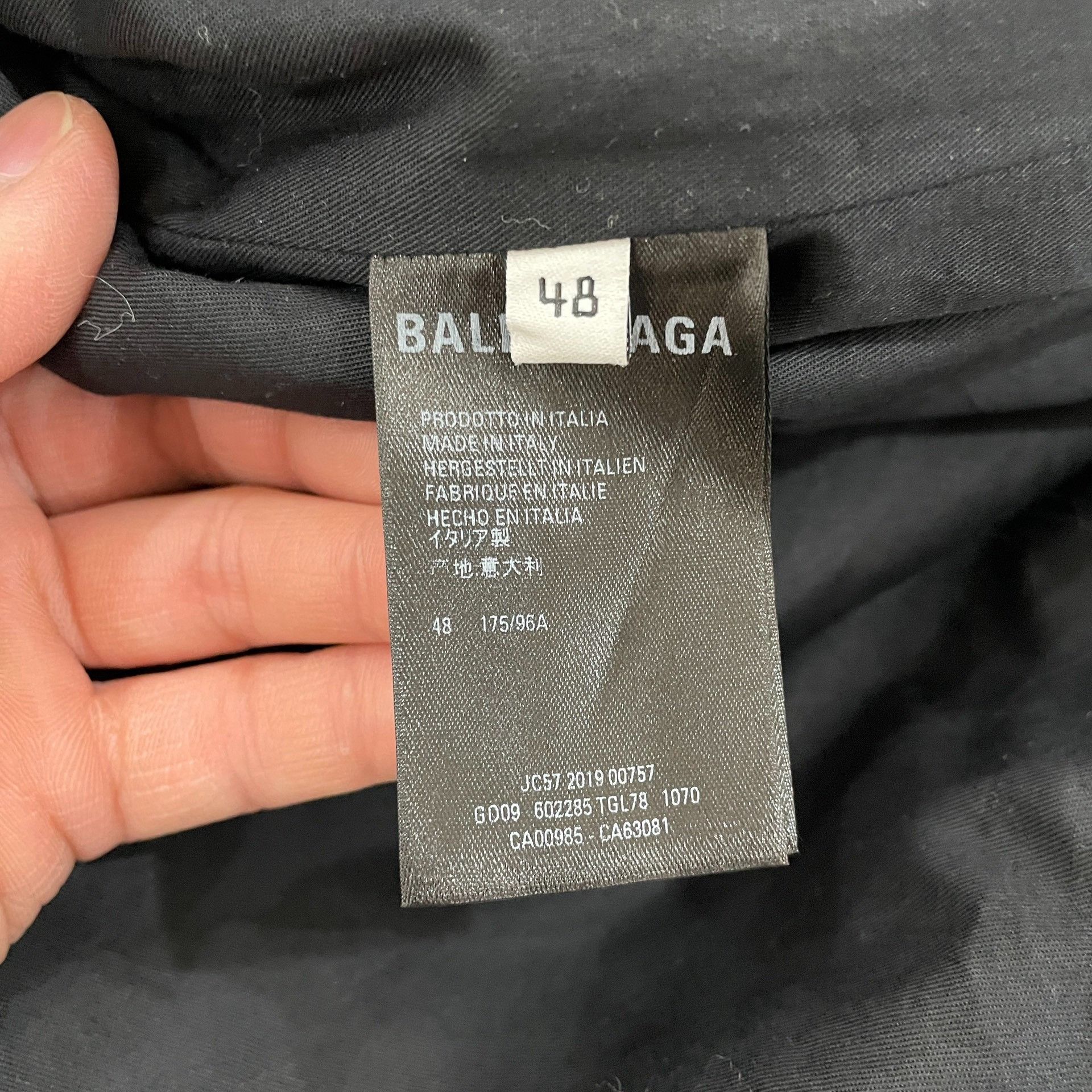 Balenciaga Balenciaga Eiffel Tower Print Zip Jacket 48 Size US M / EU 48-50 / 2 - 5 Thumbnail