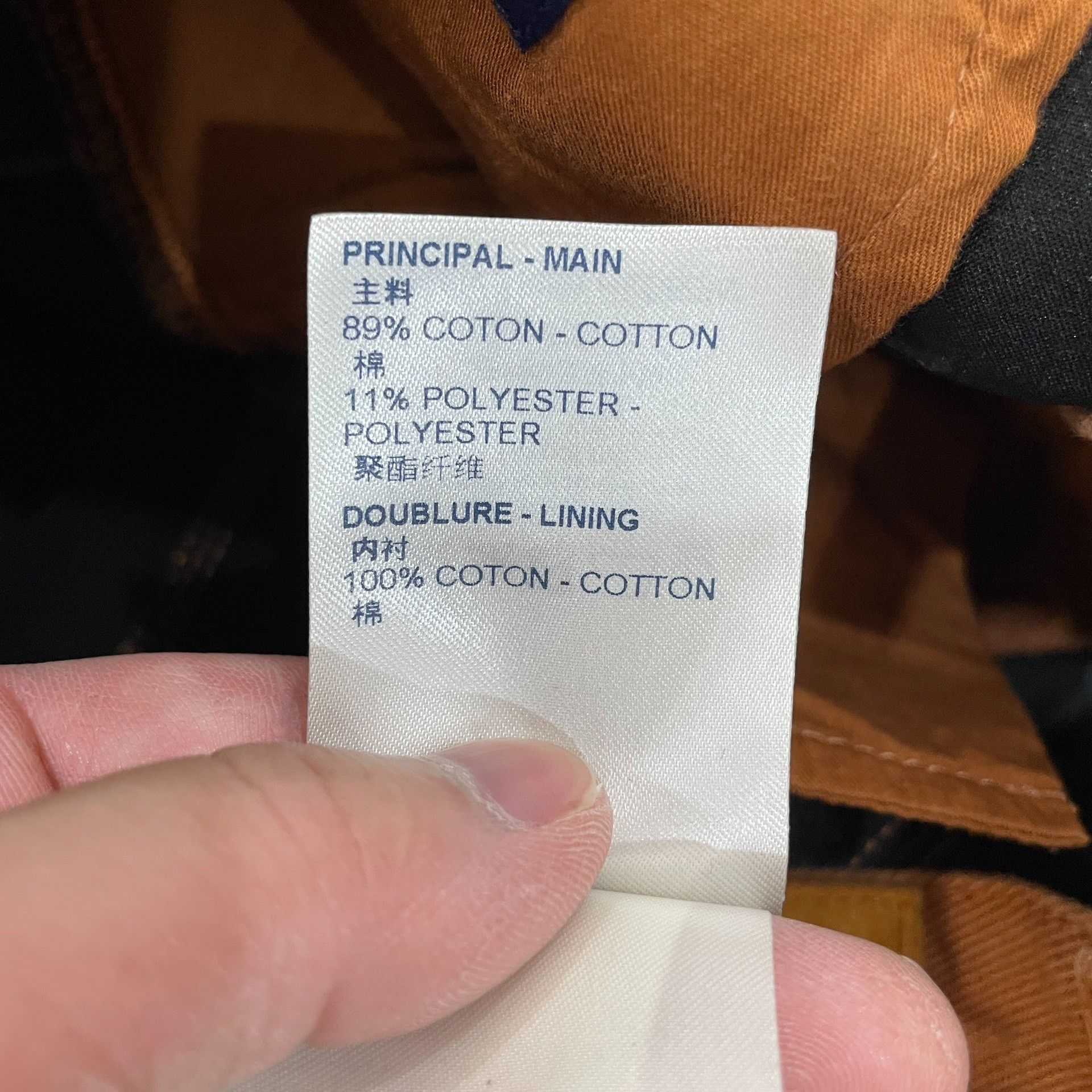 Louis Vuitton Louis Vuitton Monogram Embossed Carpenter Jeans 29 Size US 29 - 6 Thumbnail