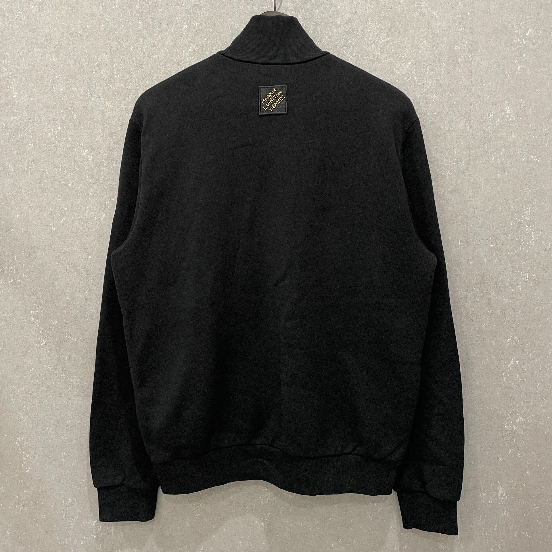 Louis Vuitton Louis Vuitton Gold Logo Zip-Up Sweatshirt Size L Size US L / EU 52-54 / 3 - 3 Thumbnail
