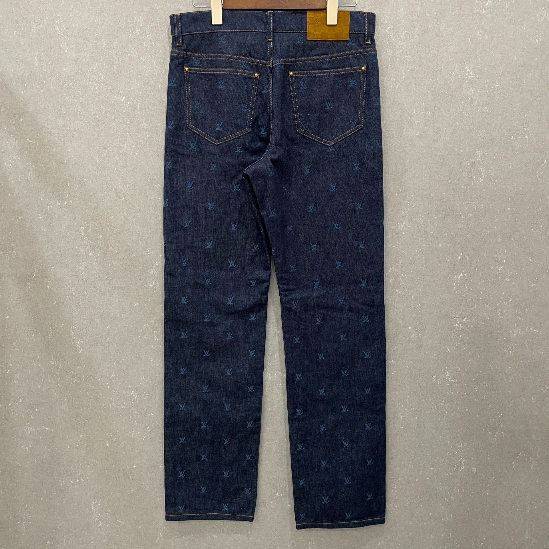 Louis Vuitton Louis Vuitton Monogram Denim Jeans Size 28 Size US 28 / EU 44 - 3 Thumbnail