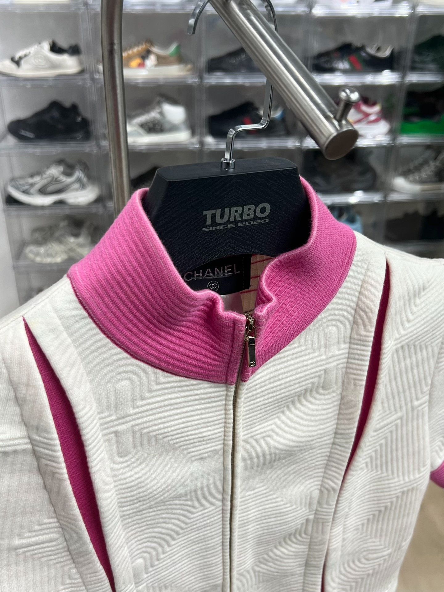 Chanel Chanel Pink Jacket it_34 Women Size XXS / US 00 / IT 34 - 2 Thumbnail