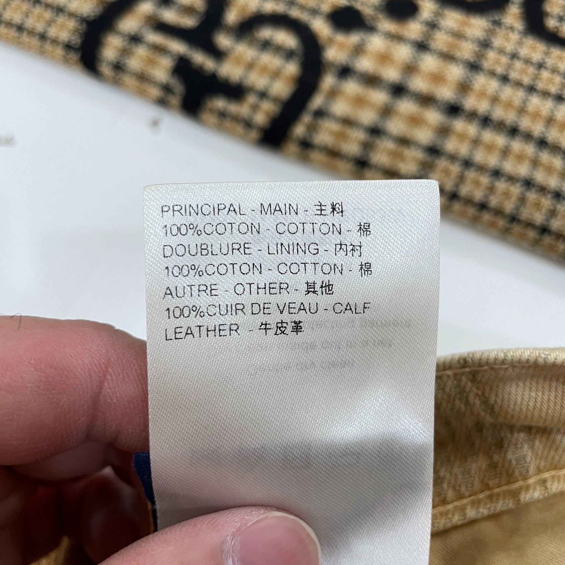 Louis Vuitton Louis Vuitton Pharrell Damier Denim Jeans 30 Size US 30 / EU 46 - 7 Thumbnail