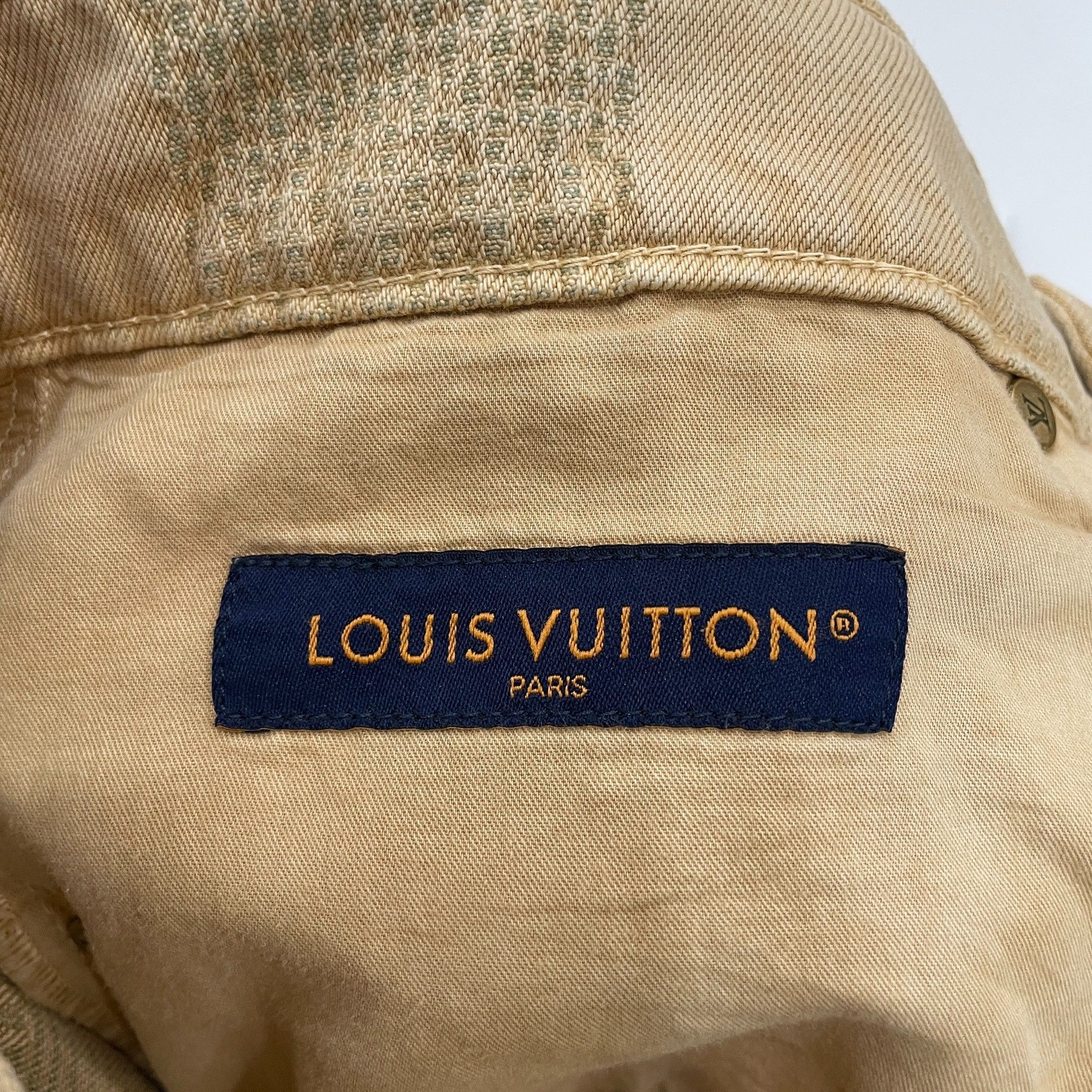 Louis Vuitton Louis Vuitton Pharrell Damier Denim Jeans 30 Size US 30 / EU 46 - 4 Thumbnail