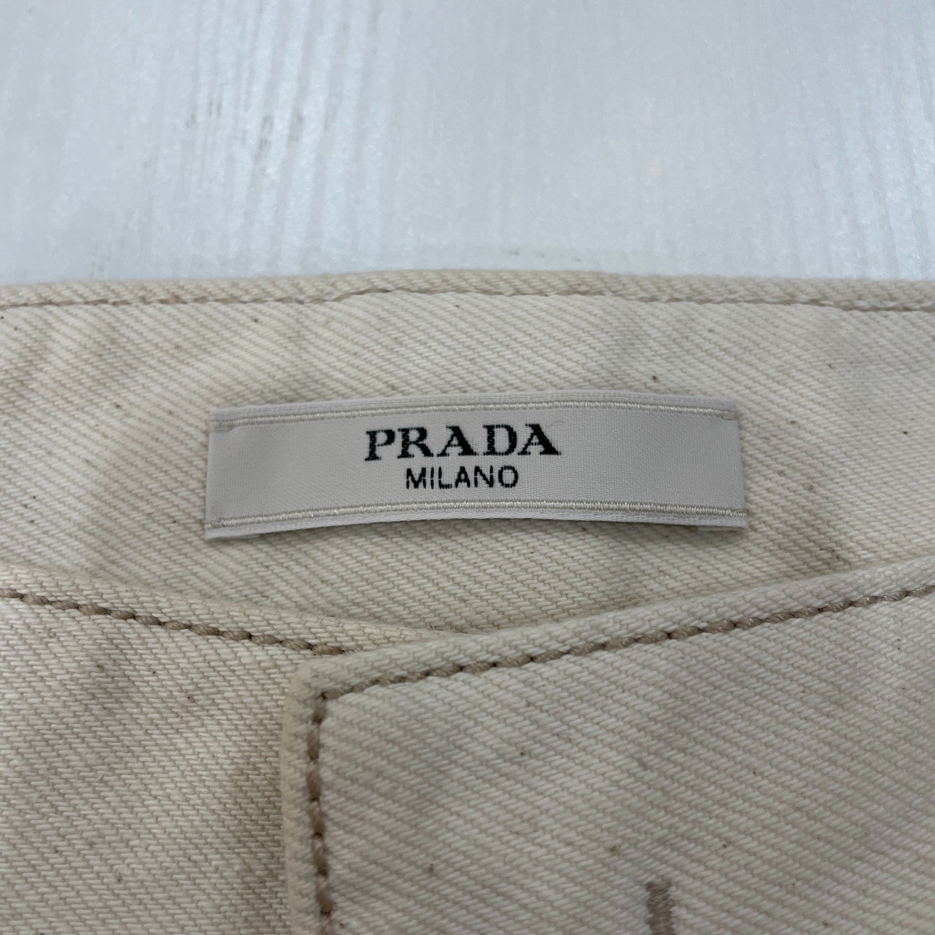 Prada Prada Natural Grain Denim Jeans 46 Size US 30 / EU 46 - 4 Thumbnail