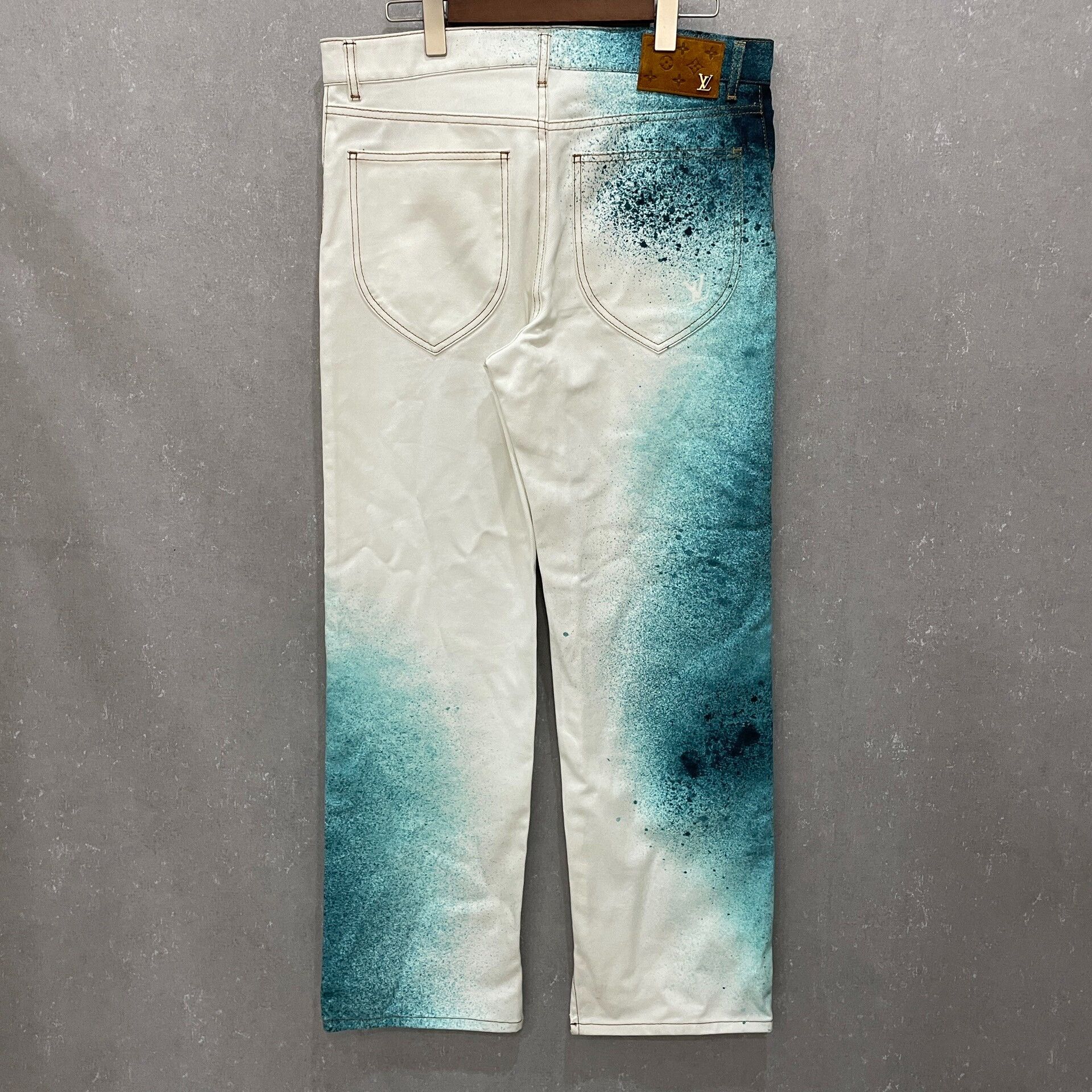 Louis Vuitton Louis Vuitton Stardust Galaxy Spray Denim Jeans 29 Size US 29 - 3 Thumbnail