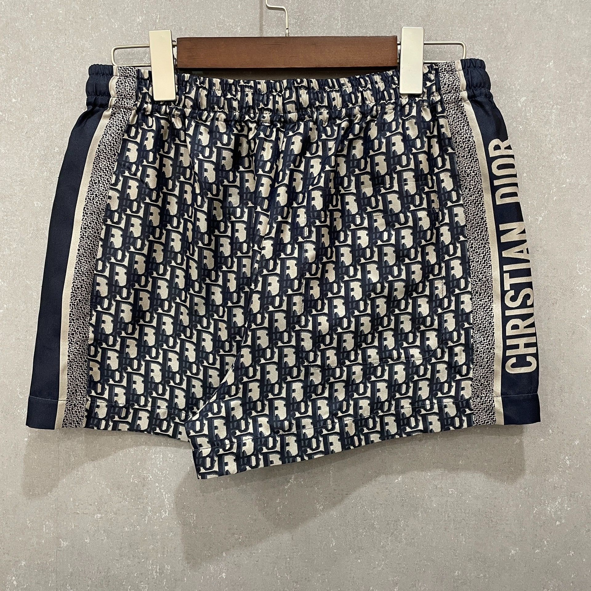 Dior Dior Oblique Monogram Silk Shorts 36 Size 26" / US 2 / IT 38 - 3 Thumbnail