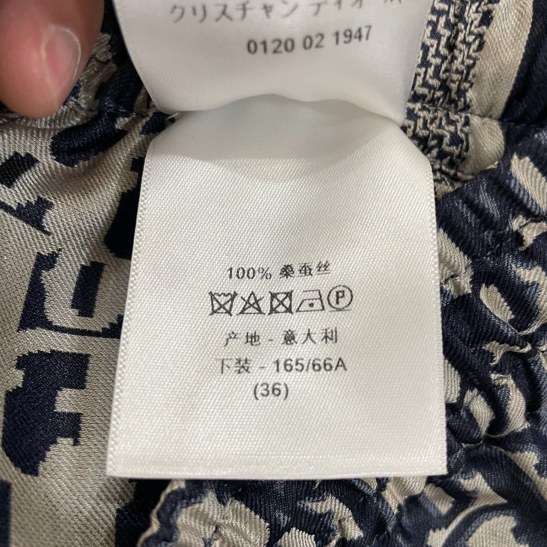 Dior Dior Oblique Monogram Silk Shorts 36 Size 26" / US 2 / IT 38 - 6 Thumbnail