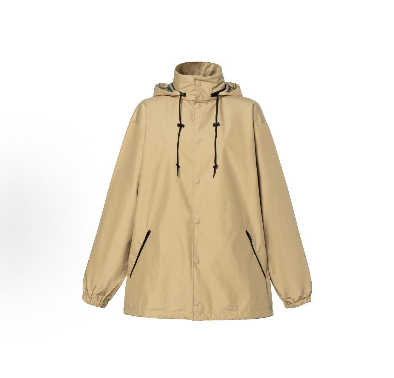 Balenciaga Balenciaga Back Logo Hooded Windbreaker Jacket Size 34 Size XS / US 0-2 / IT 36-38 - 2 Thumbnail