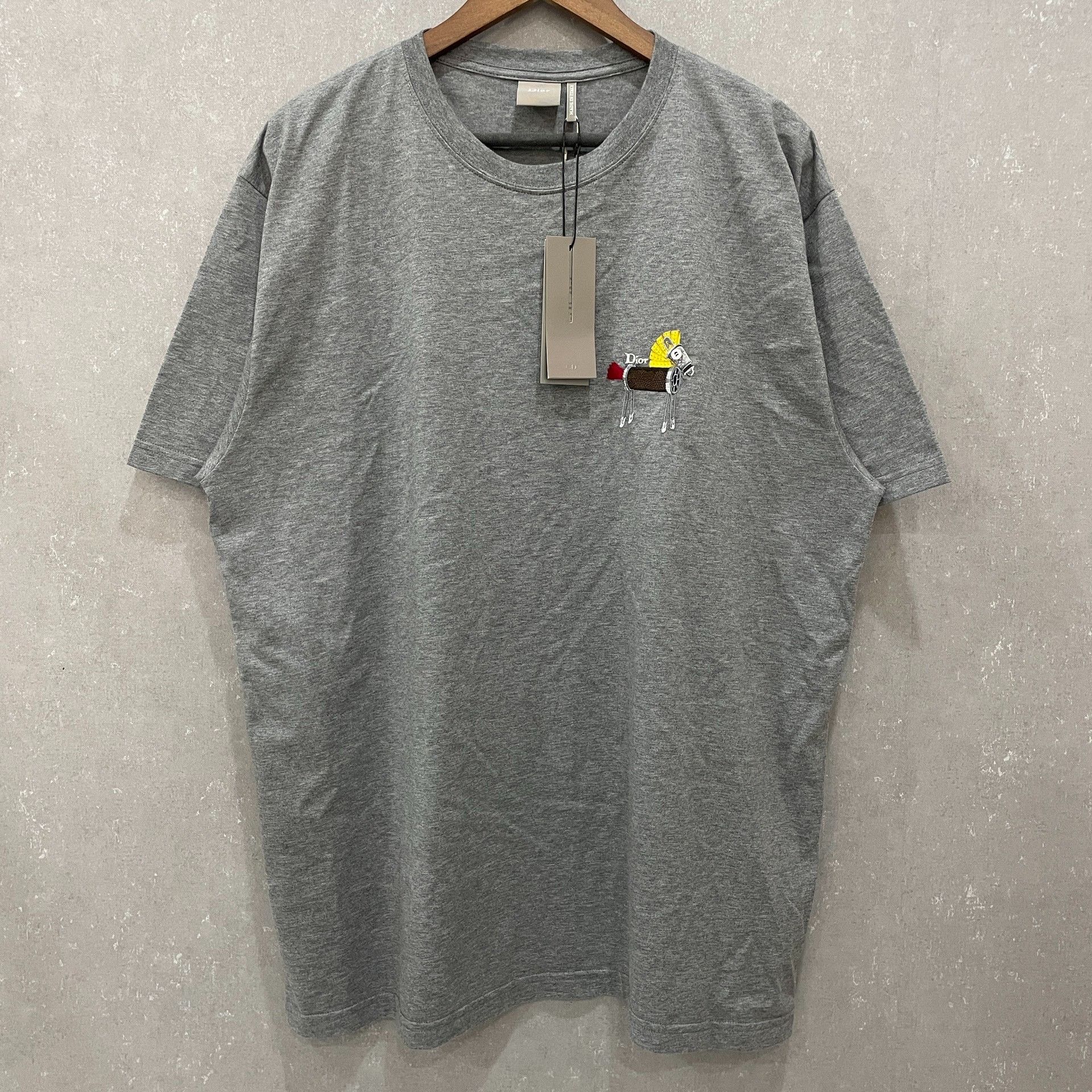 Dior Dior Embroidered Horse Logo T-Shirt XXXL Size US XXL / EU 58 / 5 - 2 Thumbnail