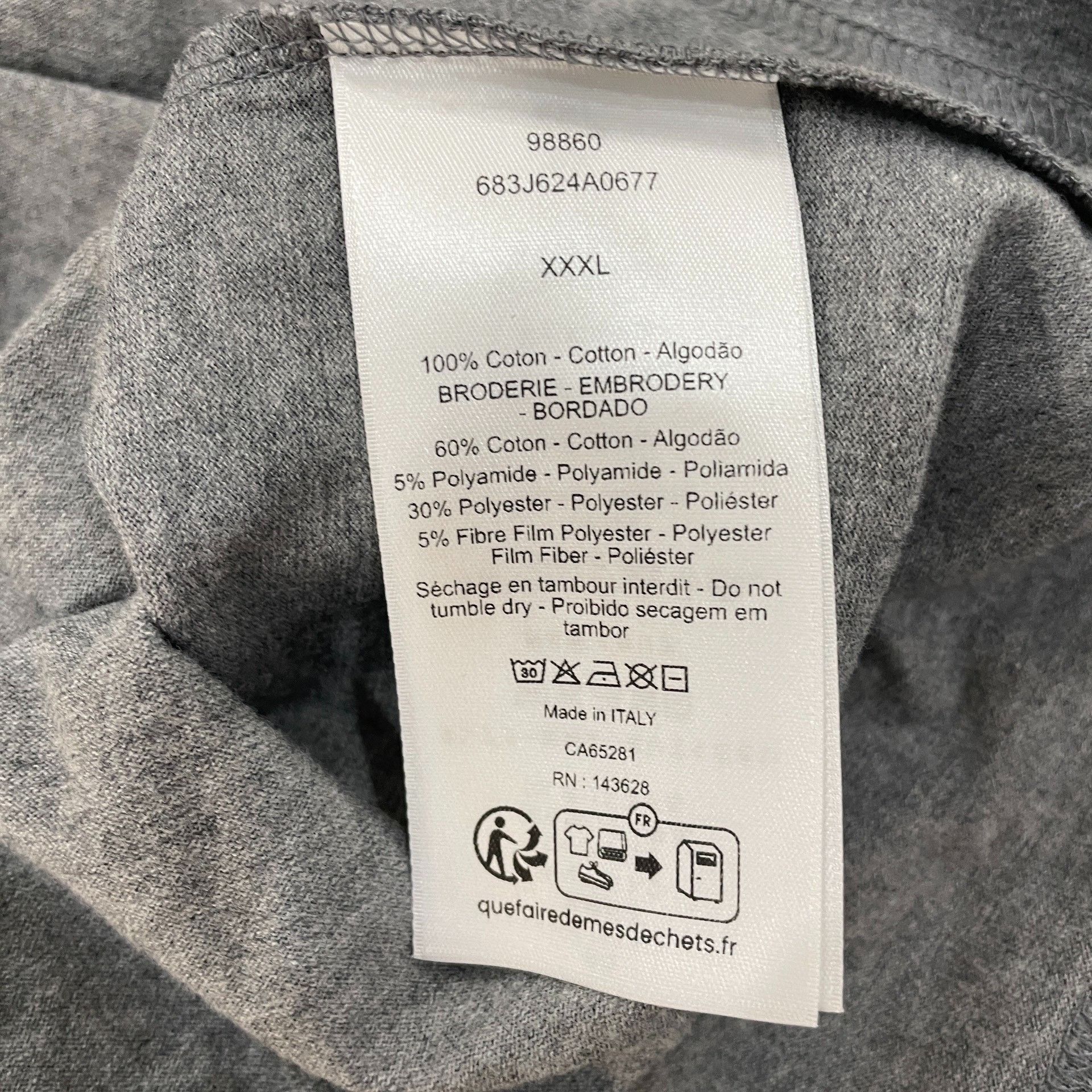 Dior Dior Embroidered Horse Logo T-Shirt XXXL Size US XXL / EU 58 / 5 - 5 Thumbnail