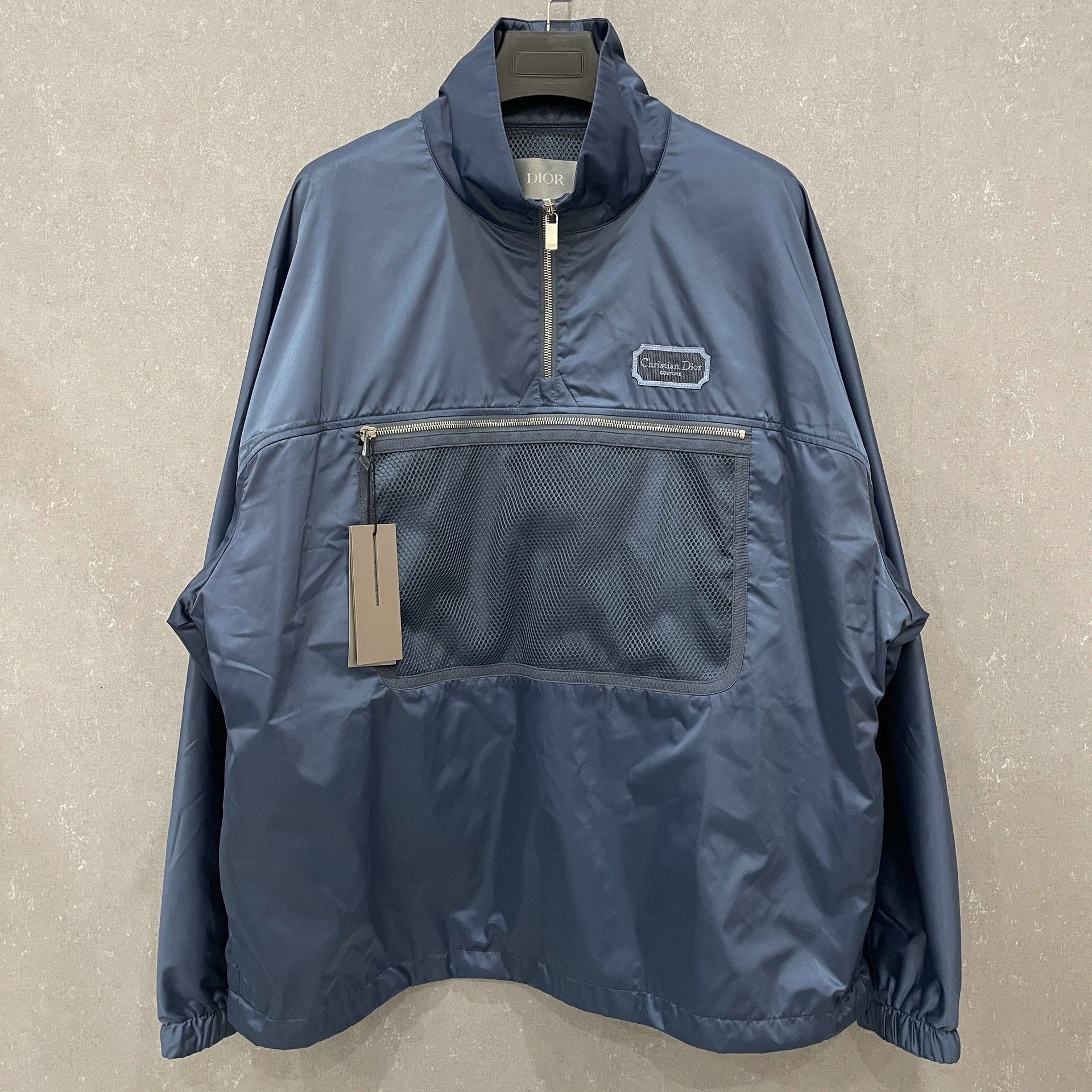 Dior Dior Quarter Zip Mesh Pocket Anorak Size L Size US L / EU 52-54 / 3 - 2 Thumbnail