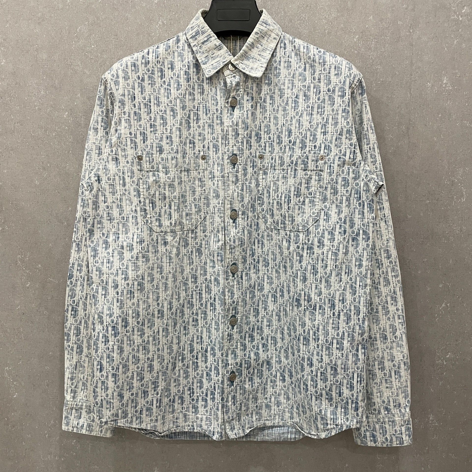 Dior Dior All-Over Print Long Sleeve Shirt Size S Size US S / EU 44-46 / 1 - 2 Thumbnail