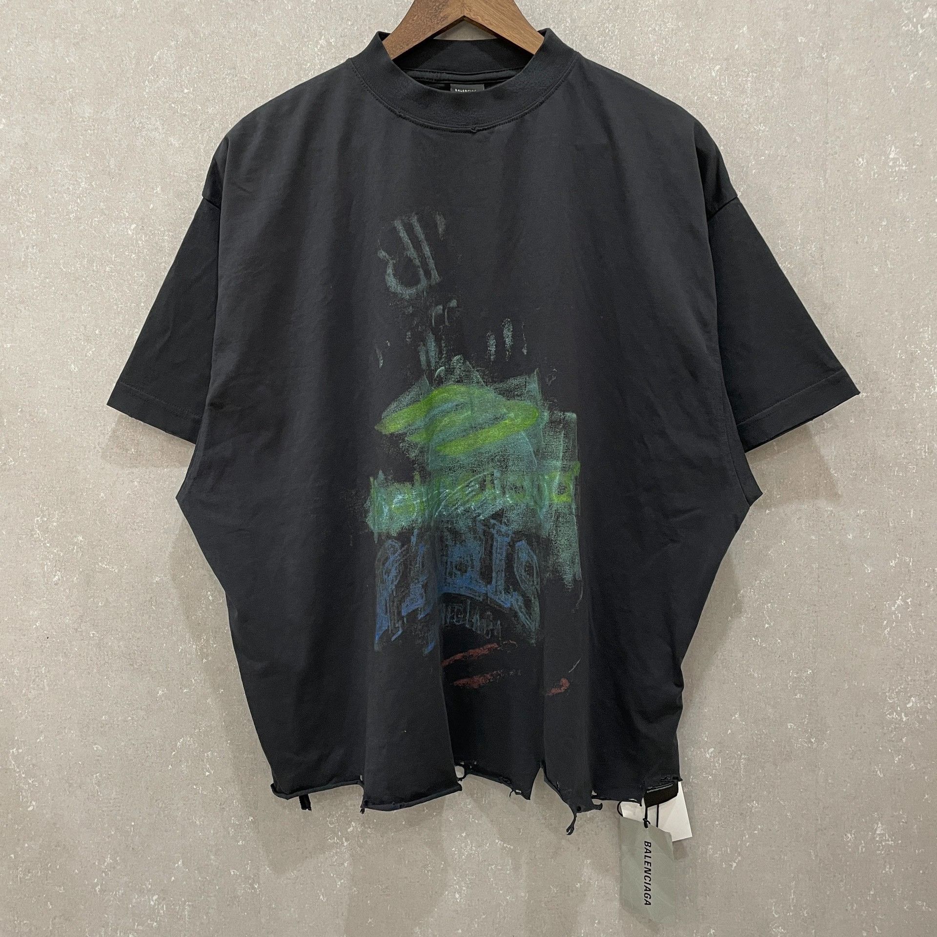 Balenciaga Balenciaga Graphic Short Sleeve T-Shirt Size 2 Size US M / EU 48-50 / 2 - 3 Thumbnail