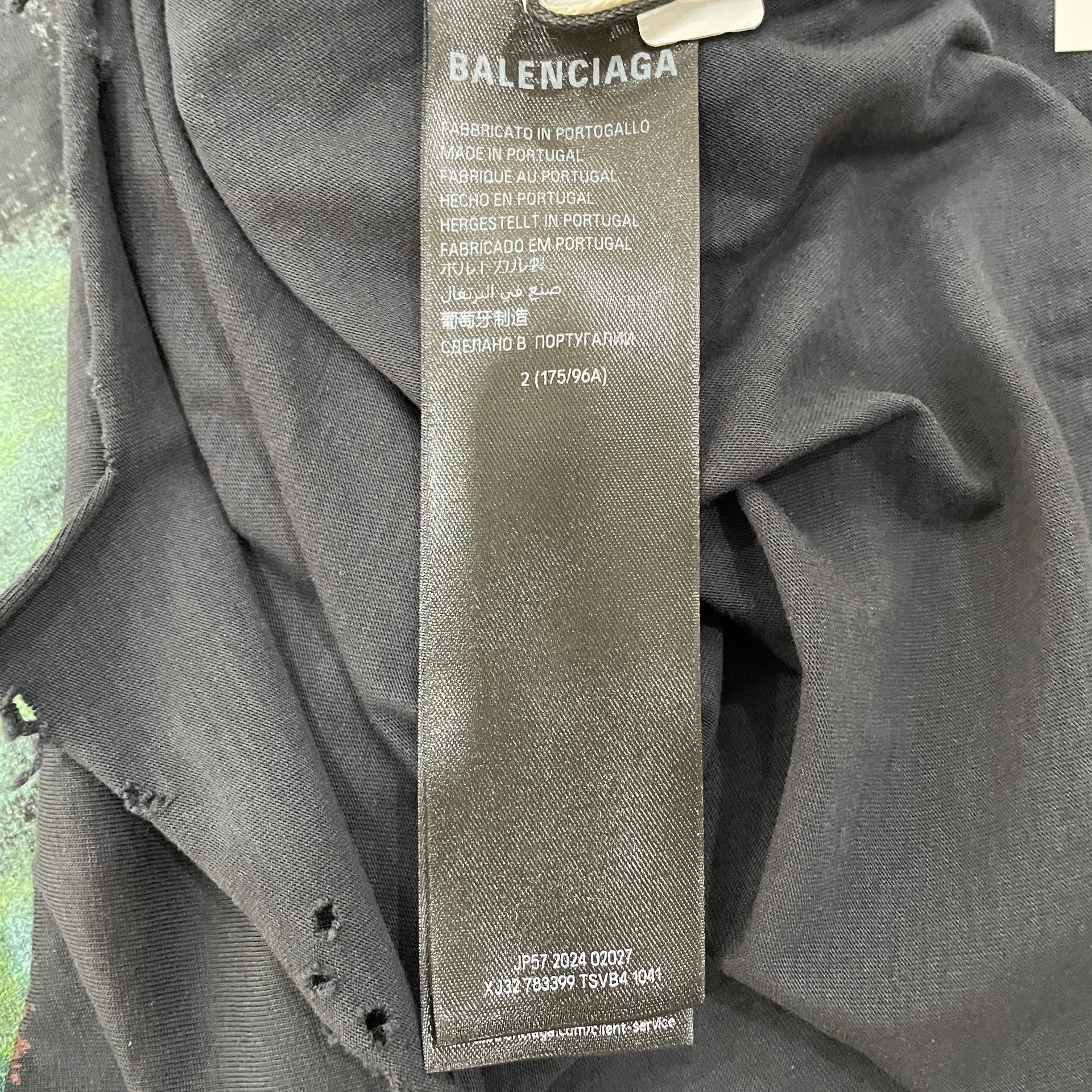 Balenciaga Balenciaga Graphic Short Sleeve T-Shirt Size 2 Size US M / EU 48-50 / 2 - 6 Thumbnail