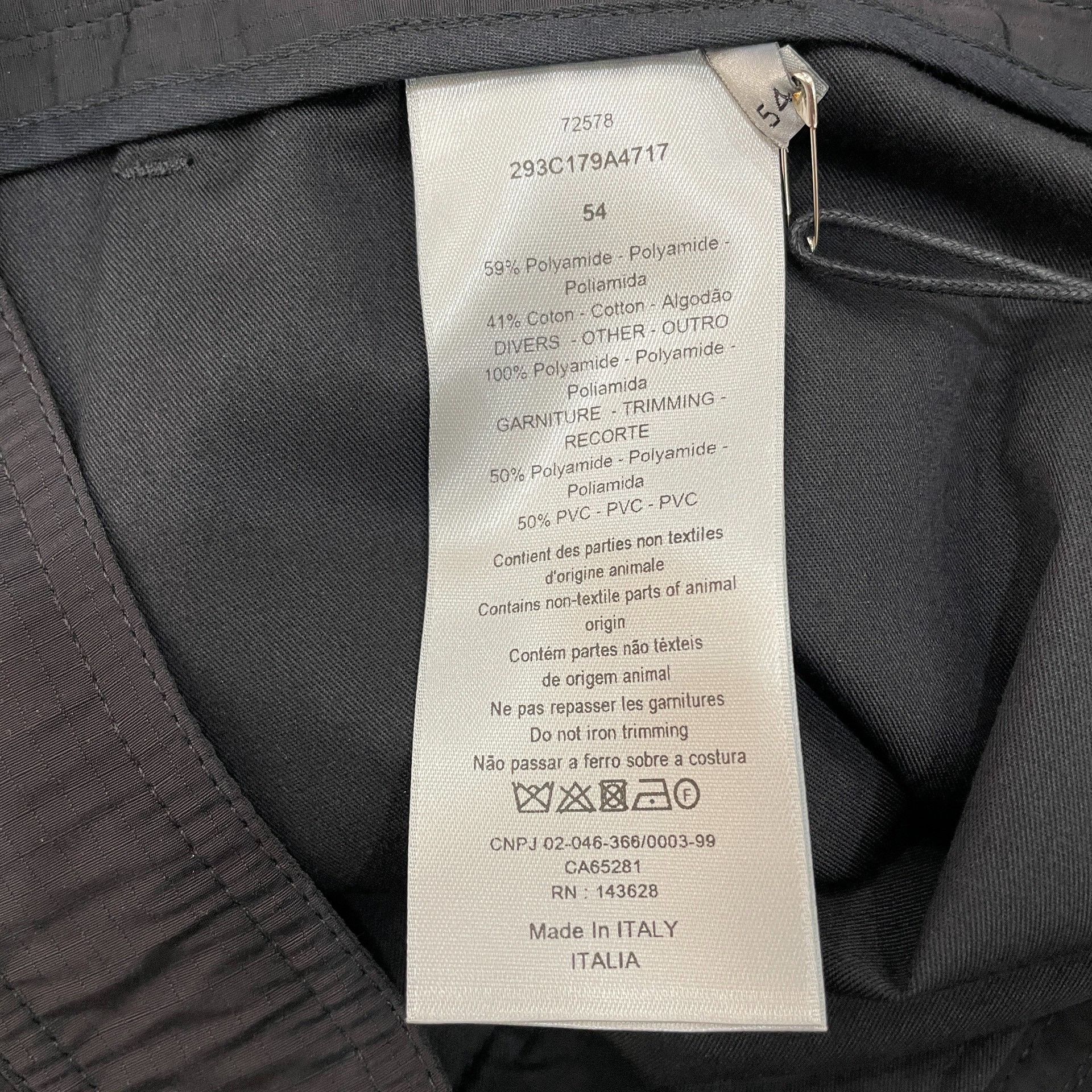 Dior Dior CD Buckle Technical Nylon Shorts Size 54 Size US 38 / EU 54 - 5 Thumbnail