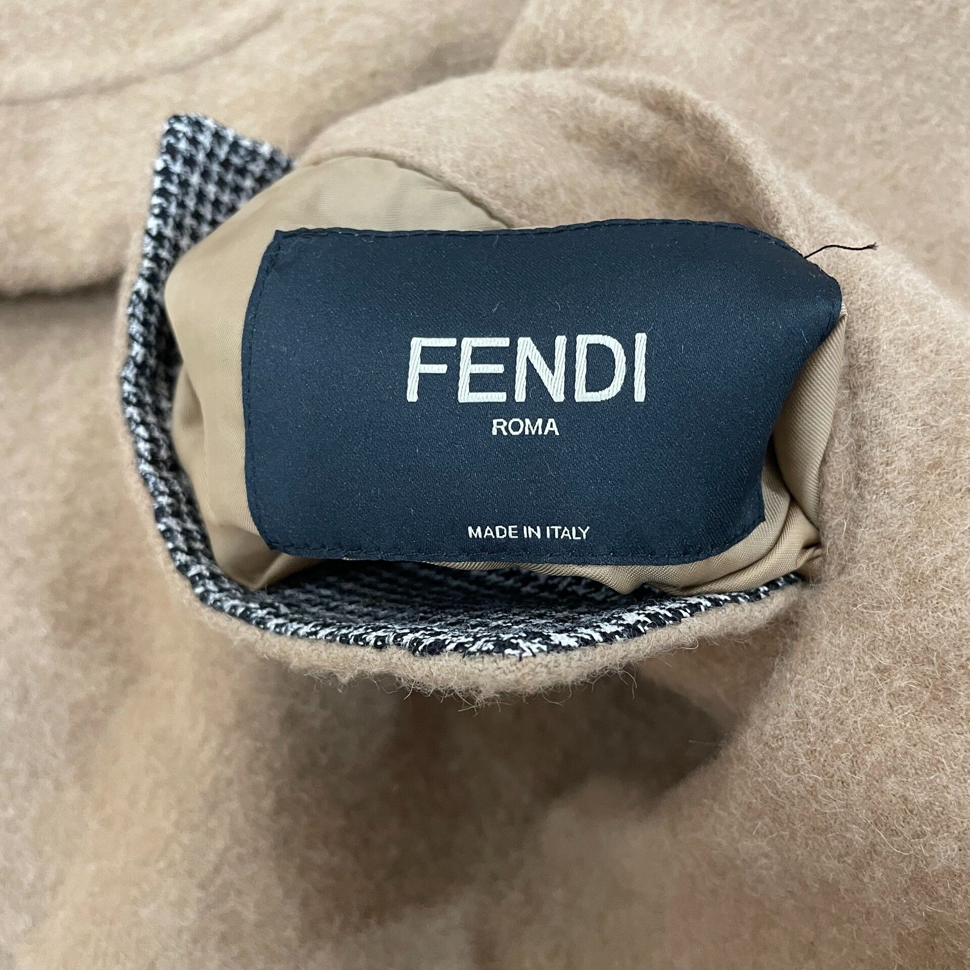 Fendi Fendi Reversible Wool Camel Coat 50 Size US M / EU 48-50 / 2 - 6 Thumbnail