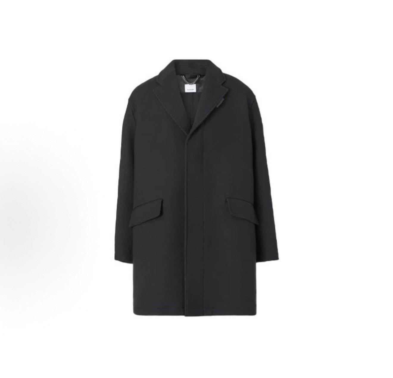 Burberry Burberry Wool Silk Coat Size 50 Size US M / EU 48-50 / 2 - 2 Thumbnail