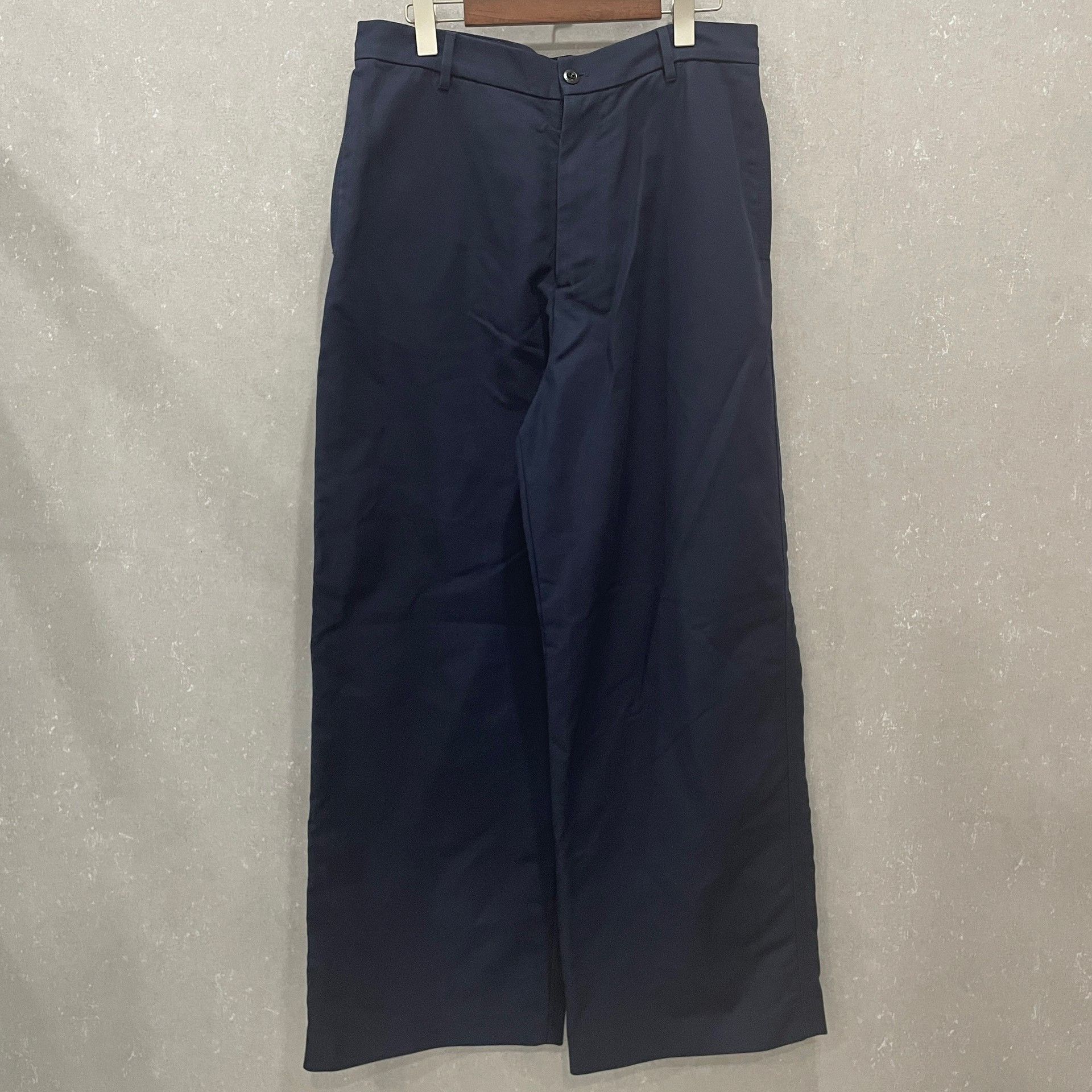 Acne Studios Acne Studios Navy Cotton Casual Pants EU 48 Size US 32 / EU 48 - 3 Thumbnail