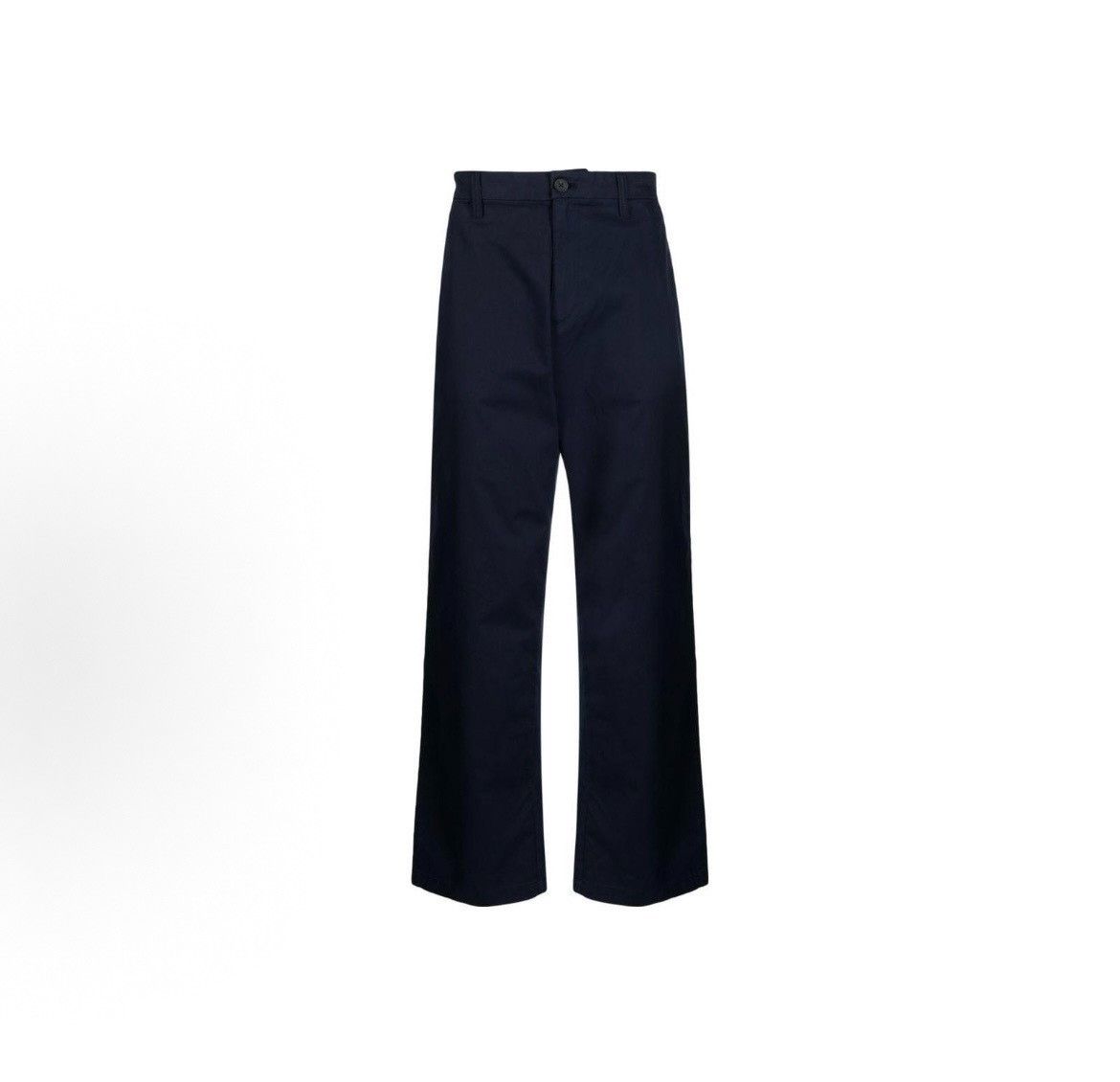Acne Studios Acne Studios Navy Cotton Casual Pants EU 48 Size US 32 / EU 48 - 2 Thumbnail